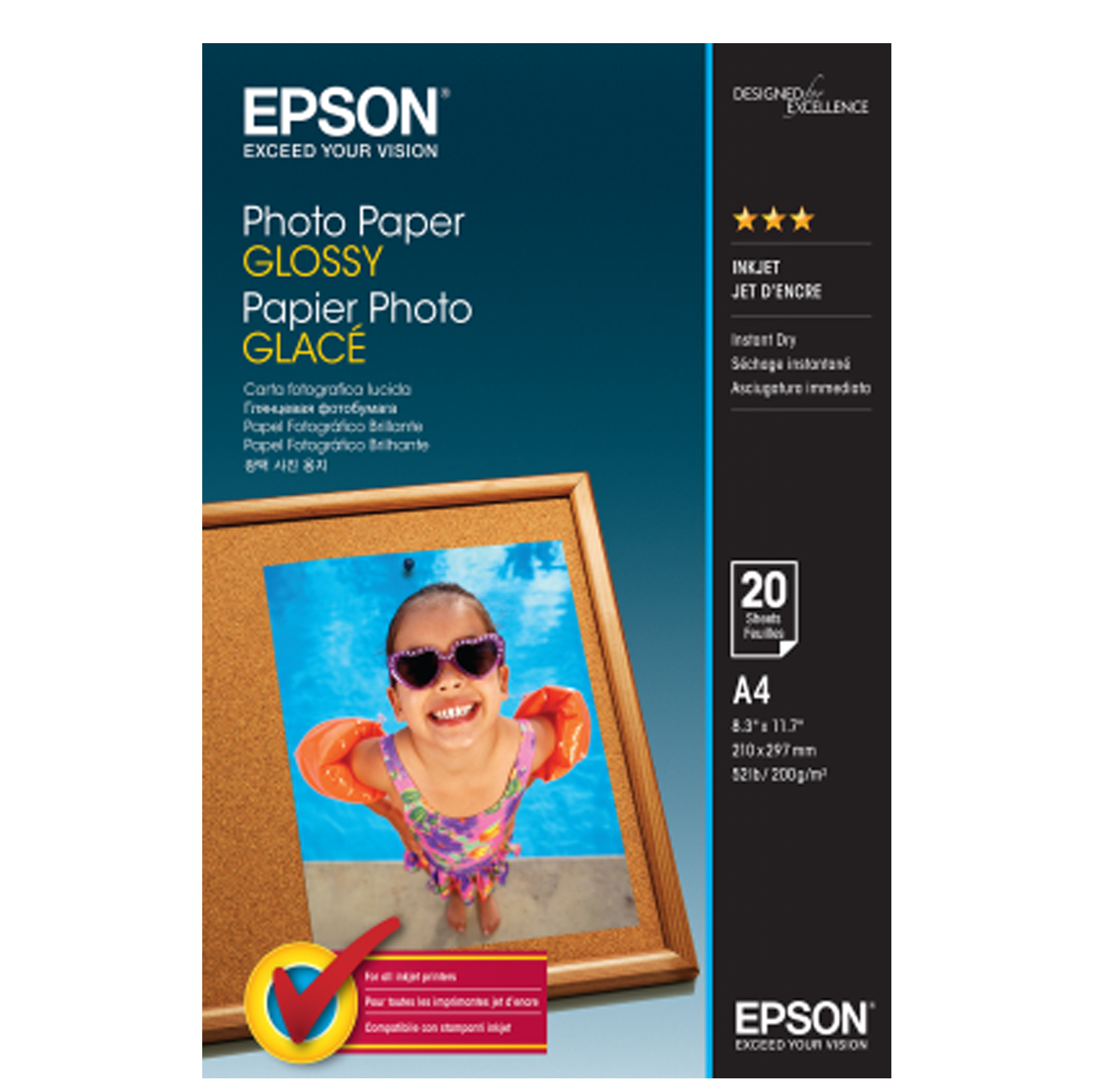 Epson - Photo Paper Glossy - A4 - …