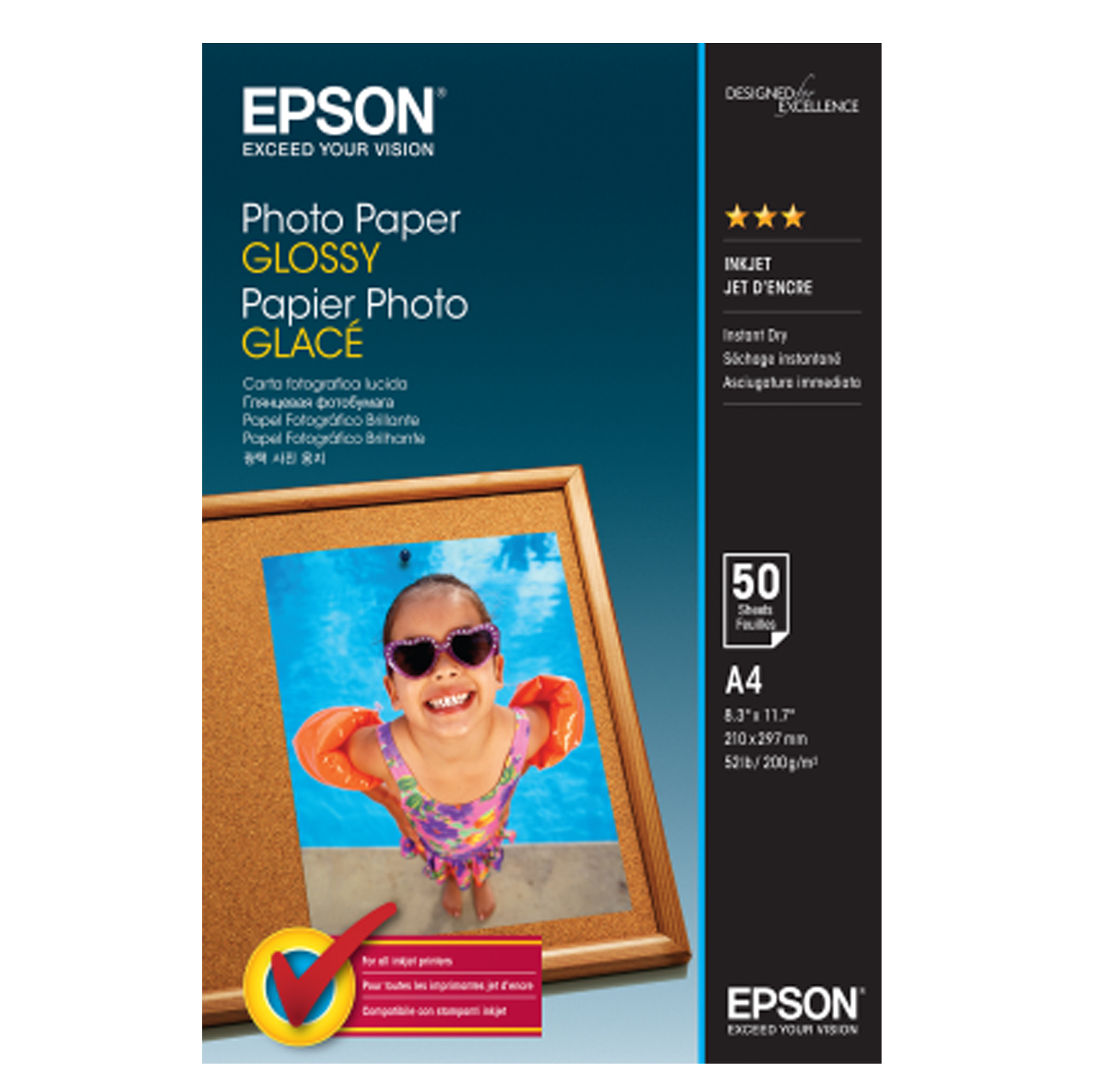 Epson - Photo Paper Glossy - A4 - …