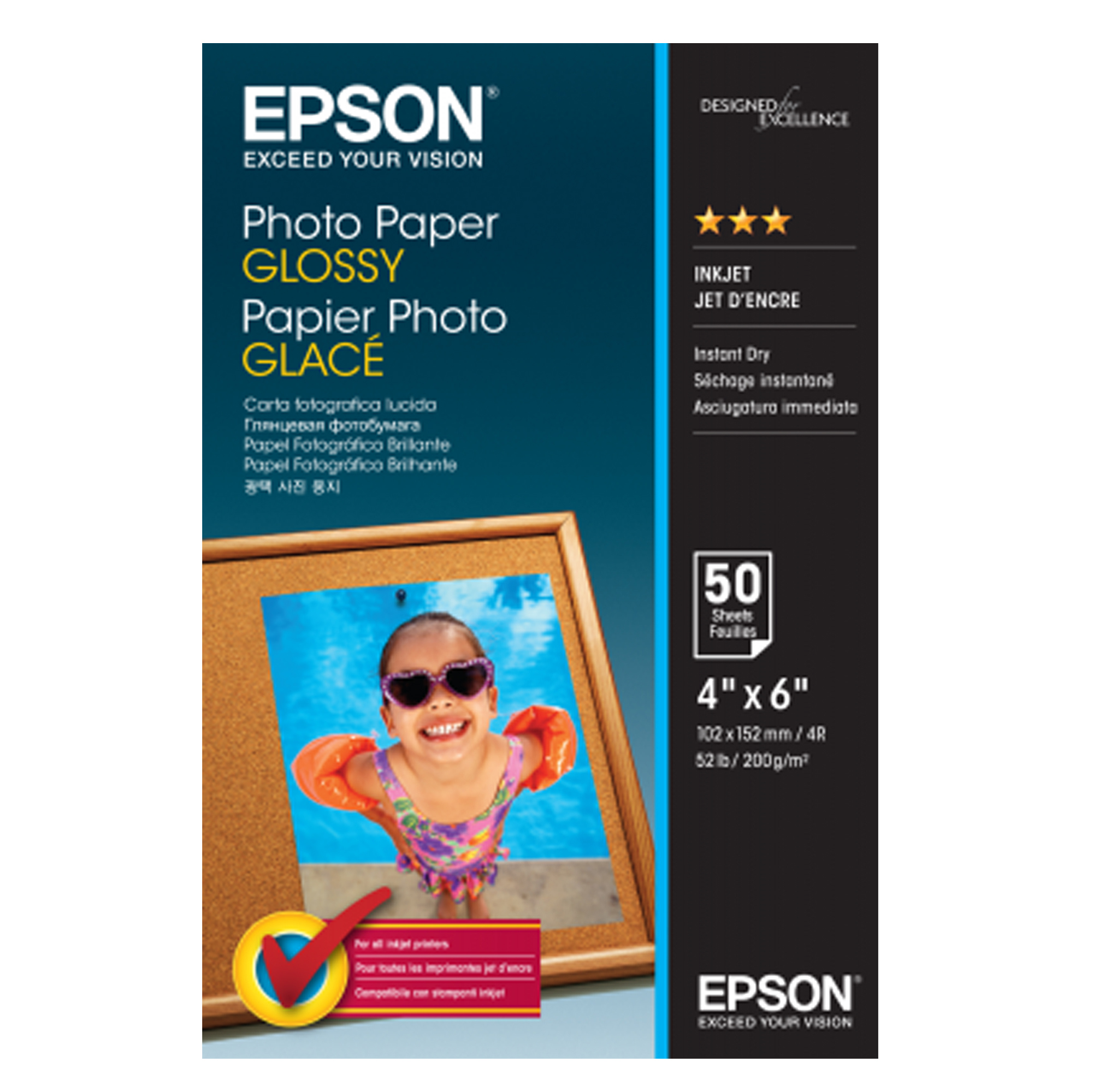 Epson - Photo Paper Glossy - 10 x …