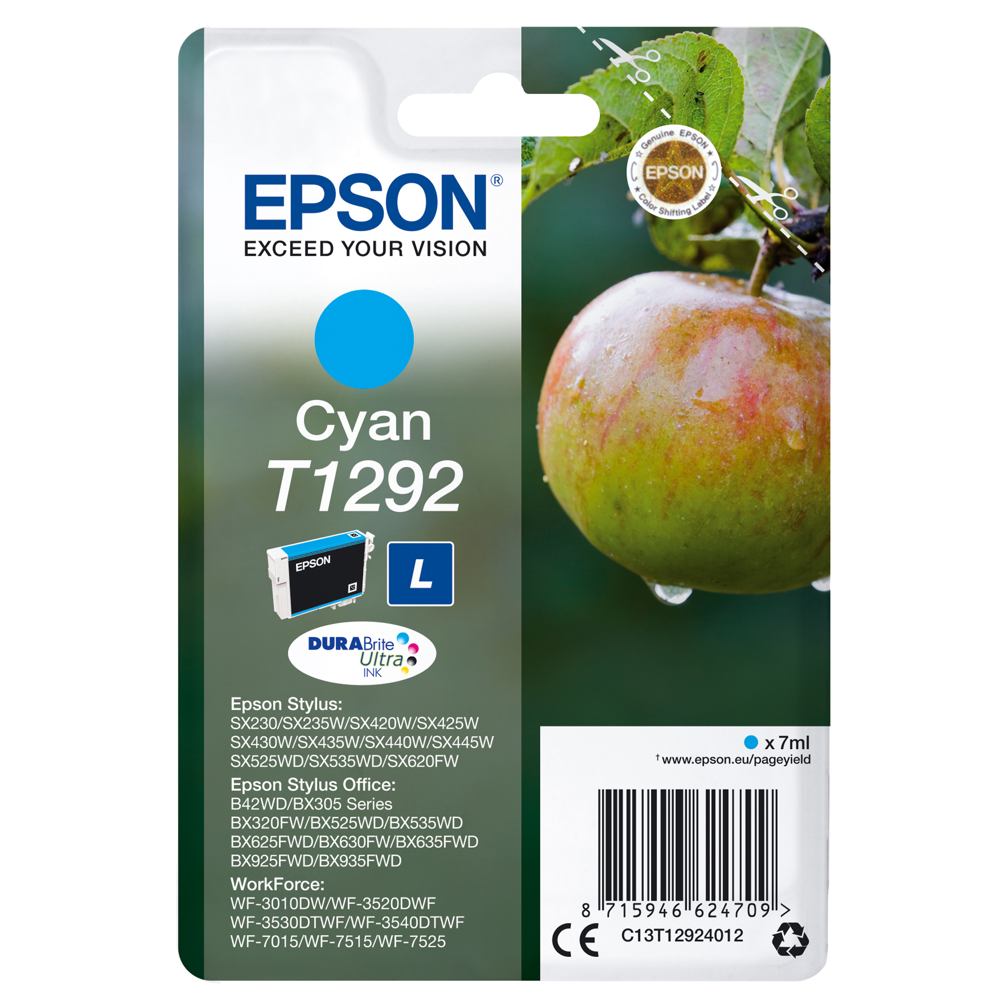 Epson T1292 - 7 ml - taglia L …