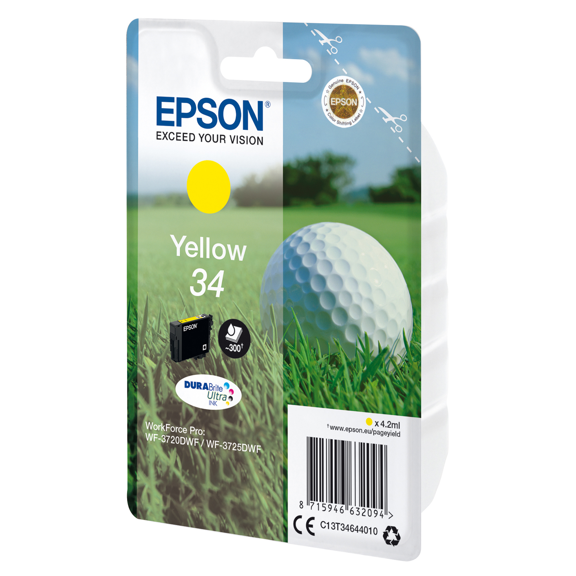 Epson 34 - 4.2 ml - giallo - …