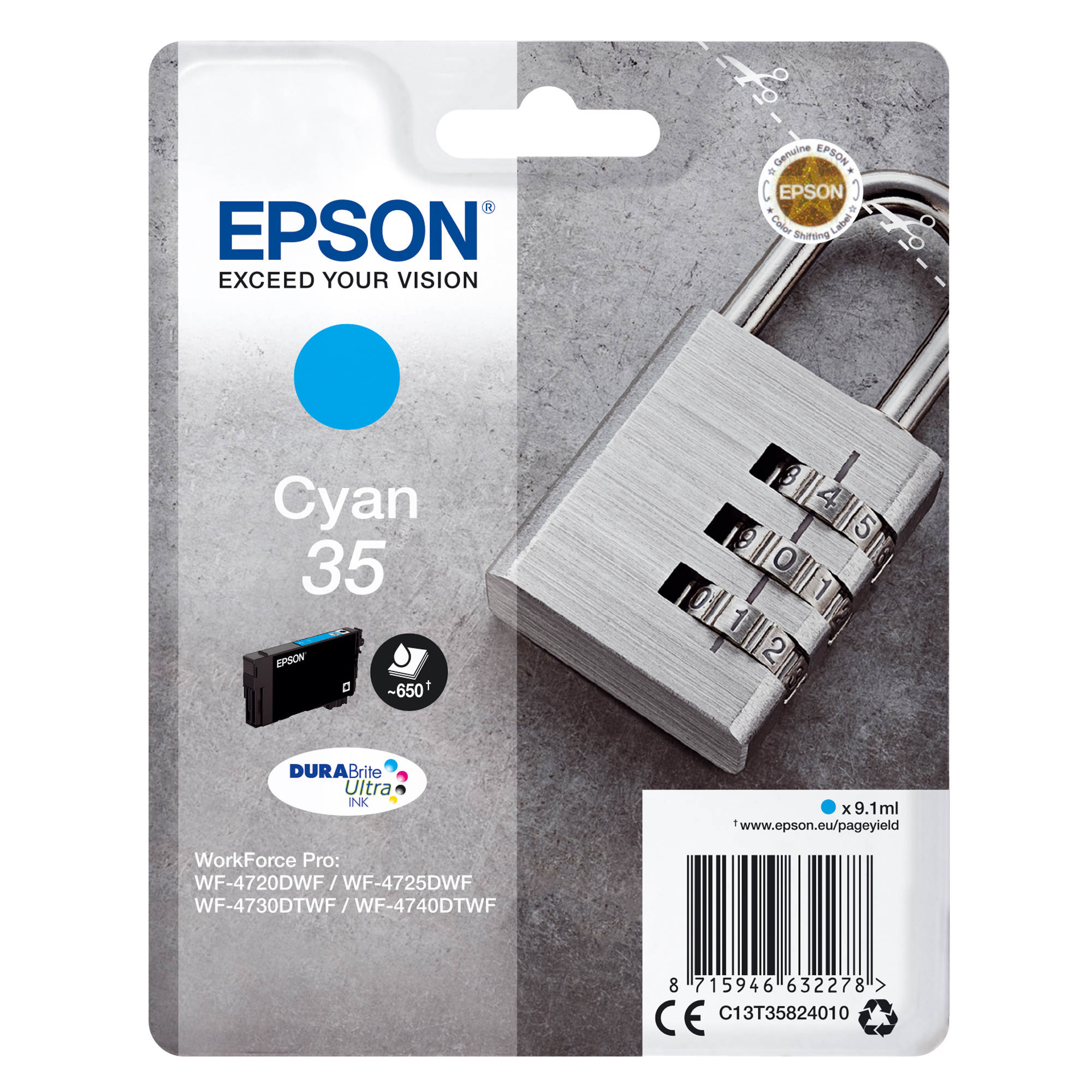 Epson 35 - 9.1 ml - ciano - …