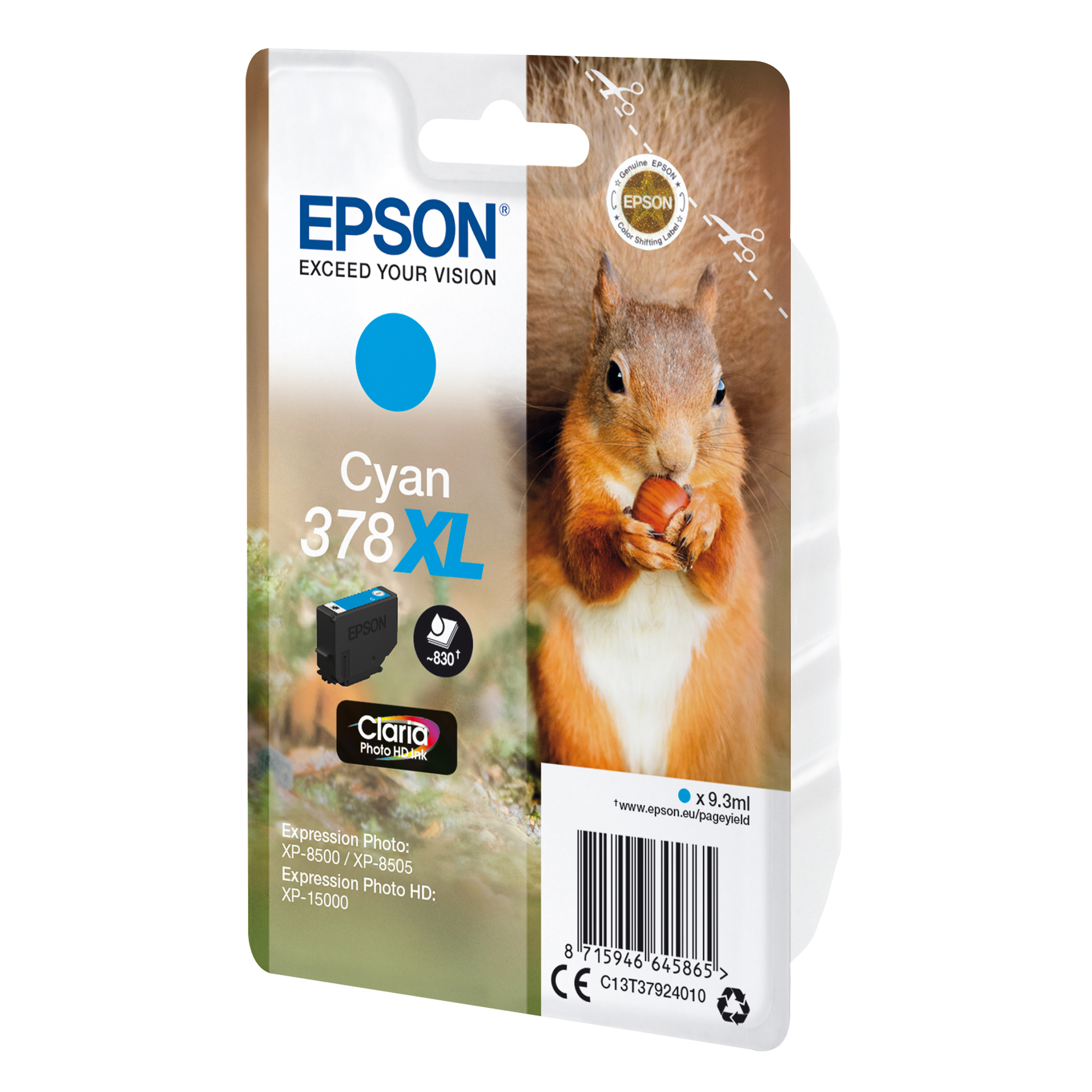 Epson - Cartuccia ink - 378XL - Ciano …