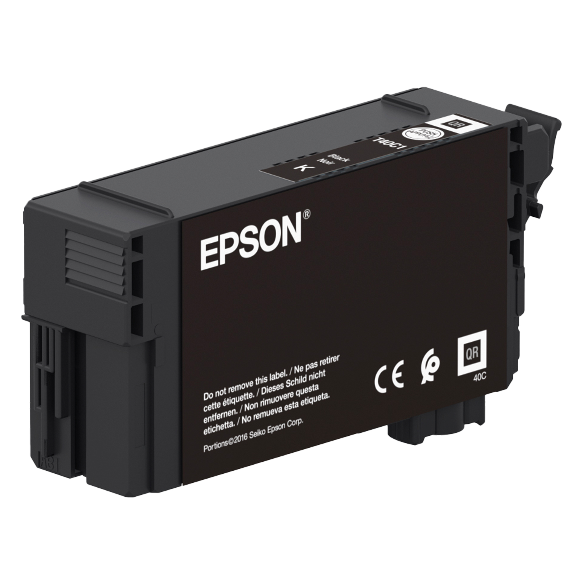 Epson T40C140 - 50 ml - nero - originale - cartuccia d'inchiostro - per SureColor SC-T2100, SC-T3100, SC-T3100M, SC-T3100N, SC-T5100, SC-T5100M, SC-T5100N