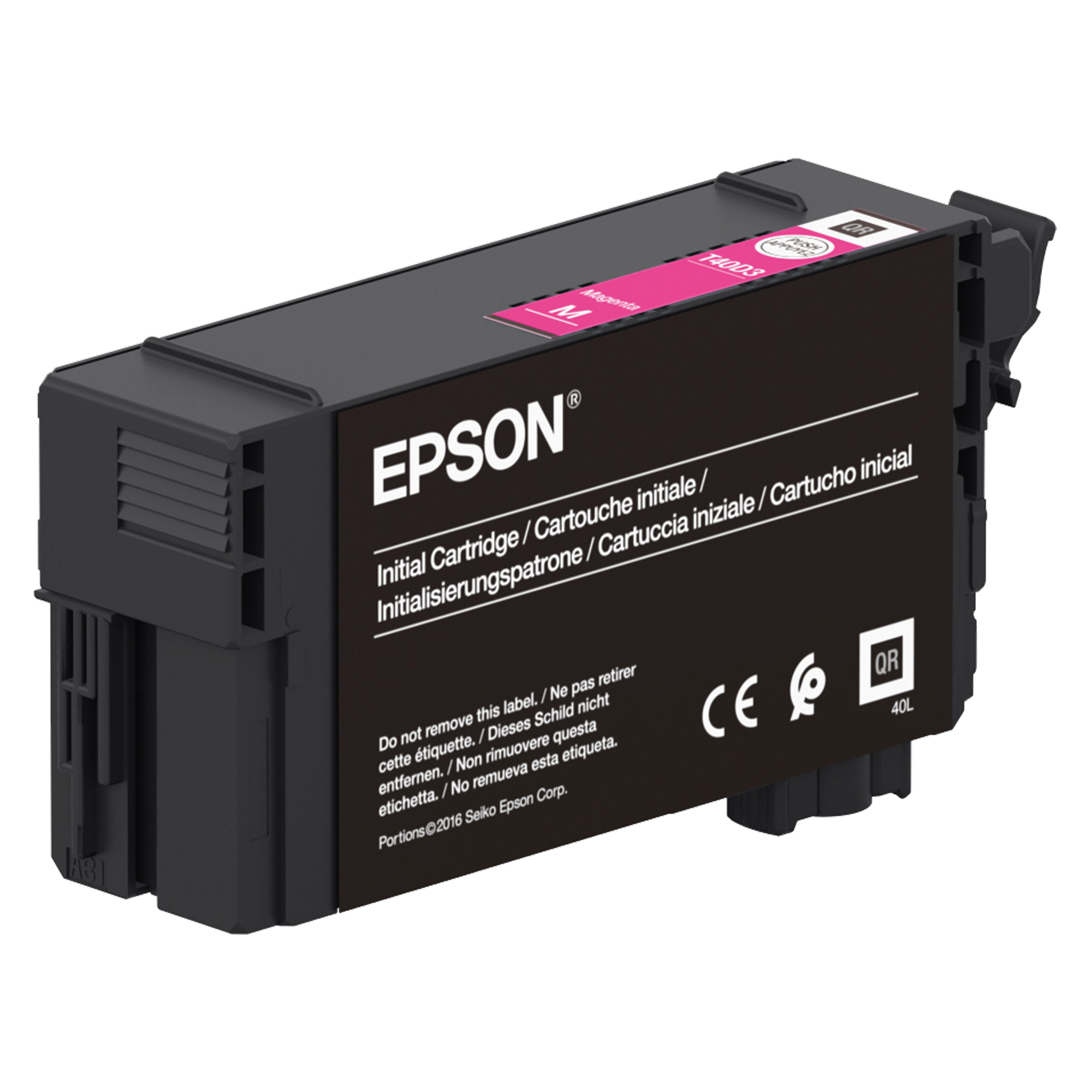 Epson T40C3 - 26 ml - magenta - originale - cartuccia d'inchiostro