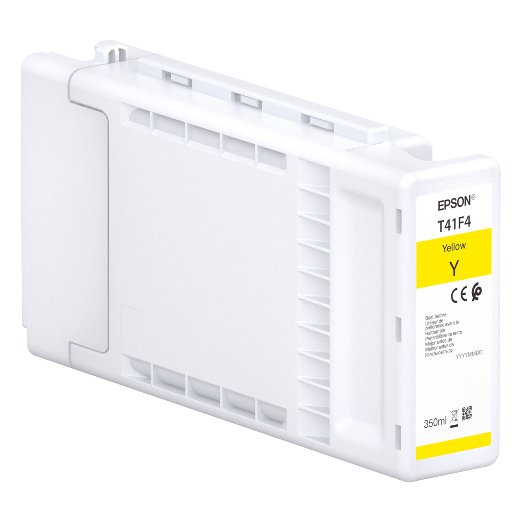 Epson T41F440 - 350 ml - giallo - originale - cartuccia d'inchiostro - per SureColor SC-T3400, SC-T3400N, SC-T3405, SC-T3405N, SC-T5400, SC-T5400M, SC-T5405