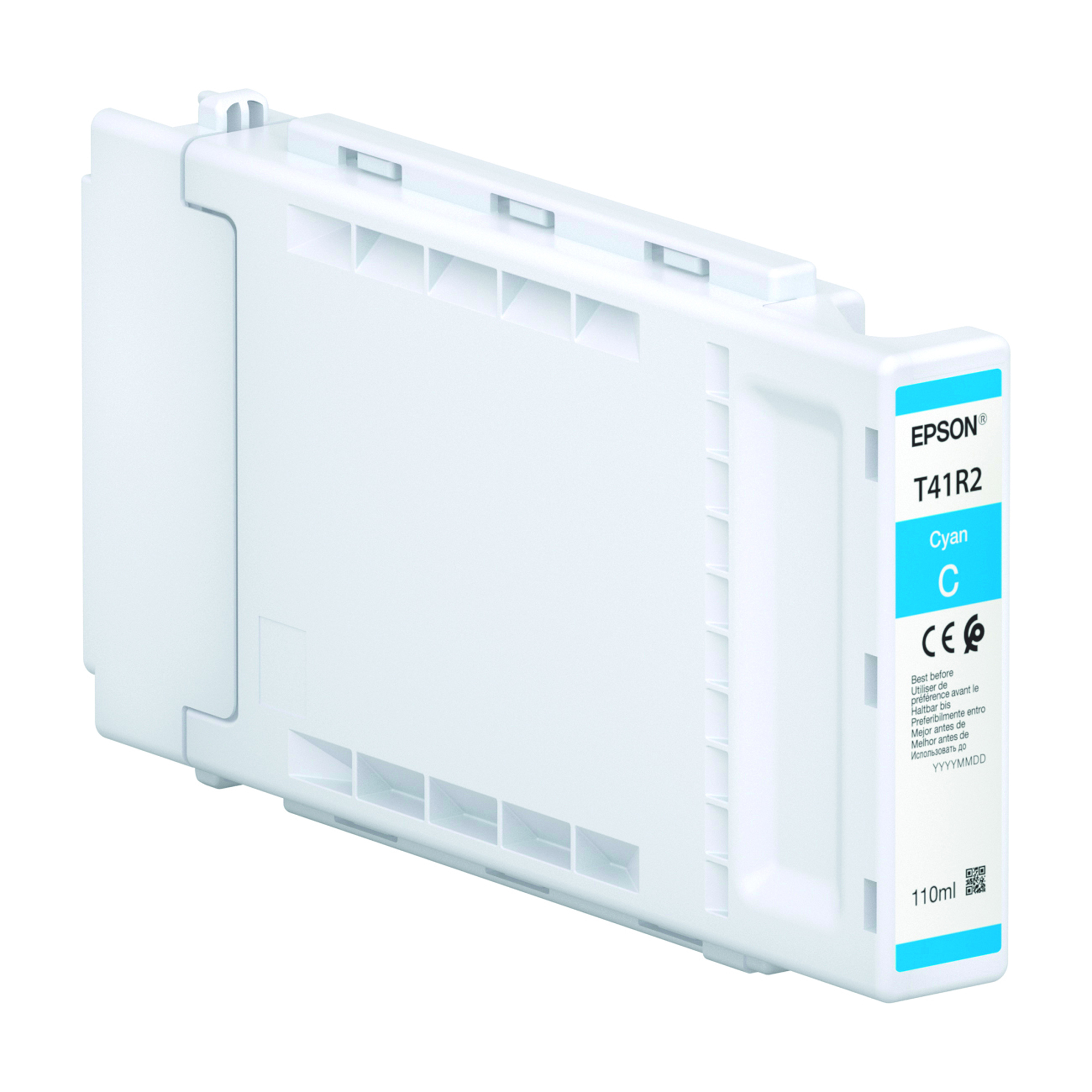 Epson T41R240 - 110 ml - ciano - originale - cartuccia d'inchiostro - per SureColor SC-T3400, SC-T3400N, SC-T3405, SC-T3405N, SC-T5400, SC-T5400M, SC-T5405
