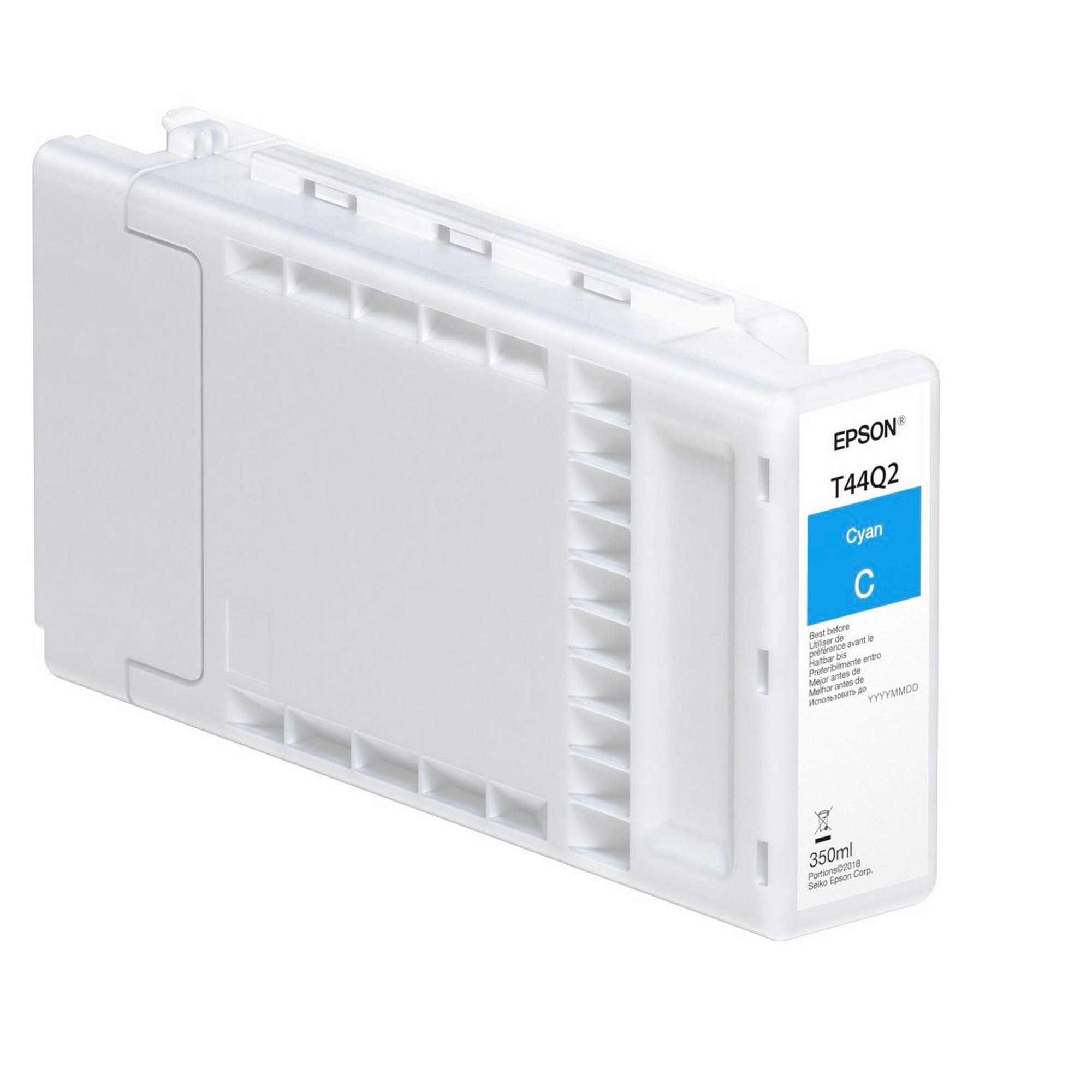 Epson T44Q2 - 350 ml - ciano - originale - cartuccia d'inchiostro - per SureColor P7560, P9560, SC-P7500, SC-P7500 Spectro, SC-P9500, SC-P9500 Spectro