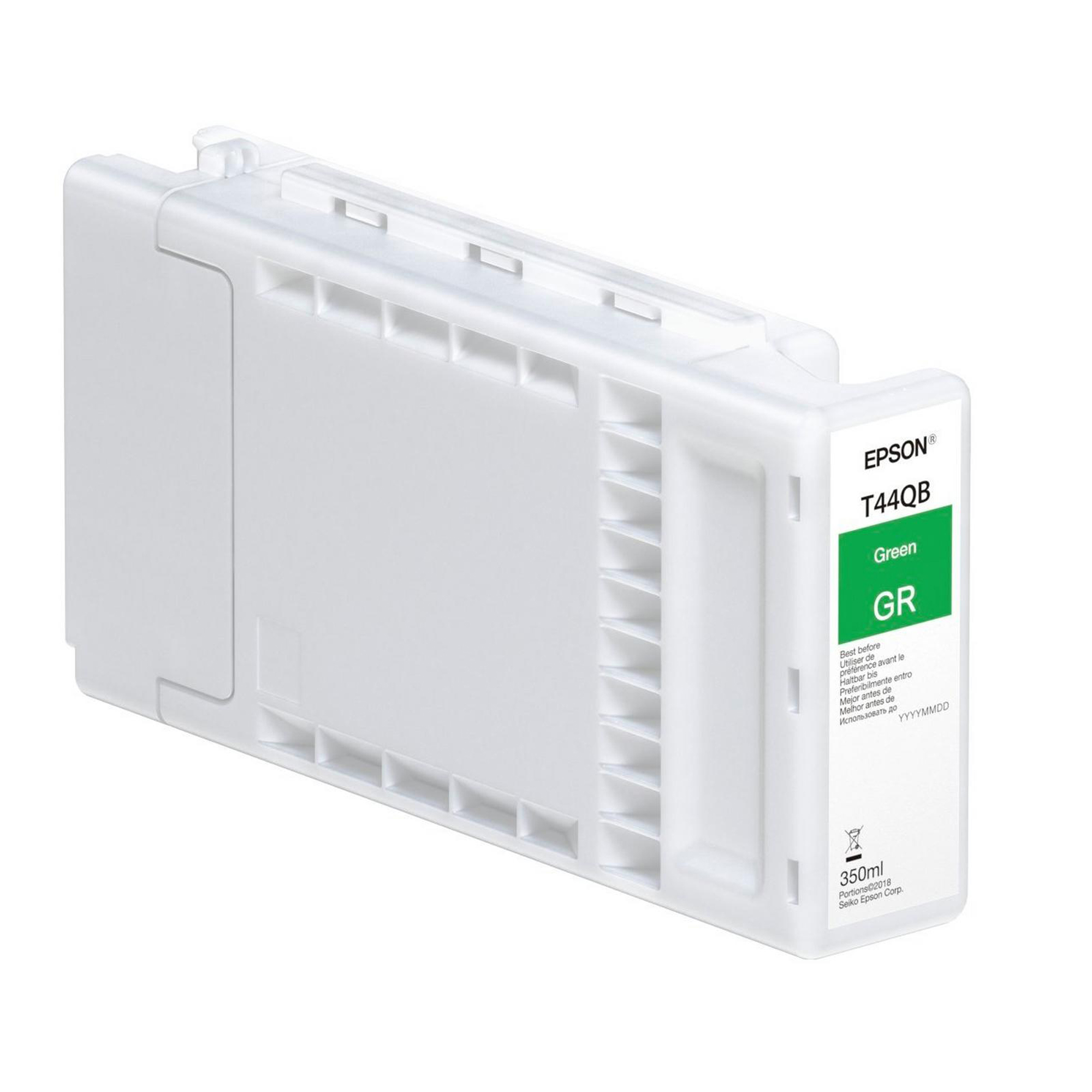 Epson T44QB - 350 ml - verde - originale - cartuccia d'inchiostro - per SureColor P7560, P9560, SC-P7500, SC-P7500 Spectro, SC-P9500, SC-P9500 Spectro