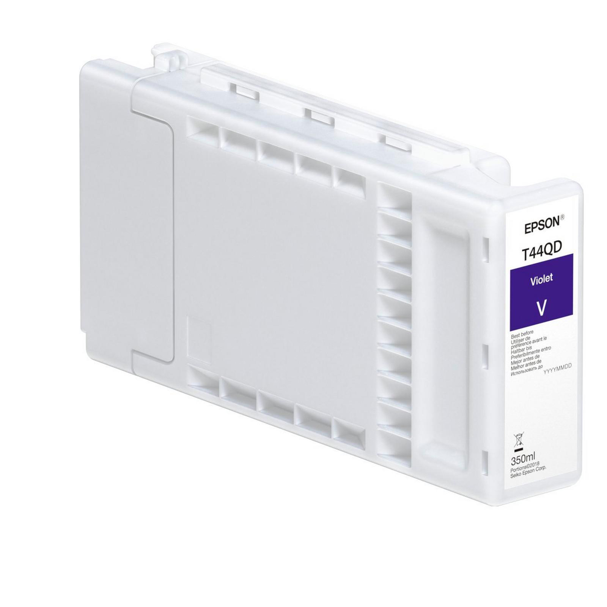 Epson T44QD - 350 ml - viola - originale - cartuccia d'inchiostro - per SureColor P7560, P9560, SC-P7500, SC-P7500 Spectro, SC-P9500, SC-P9500 Spectro
