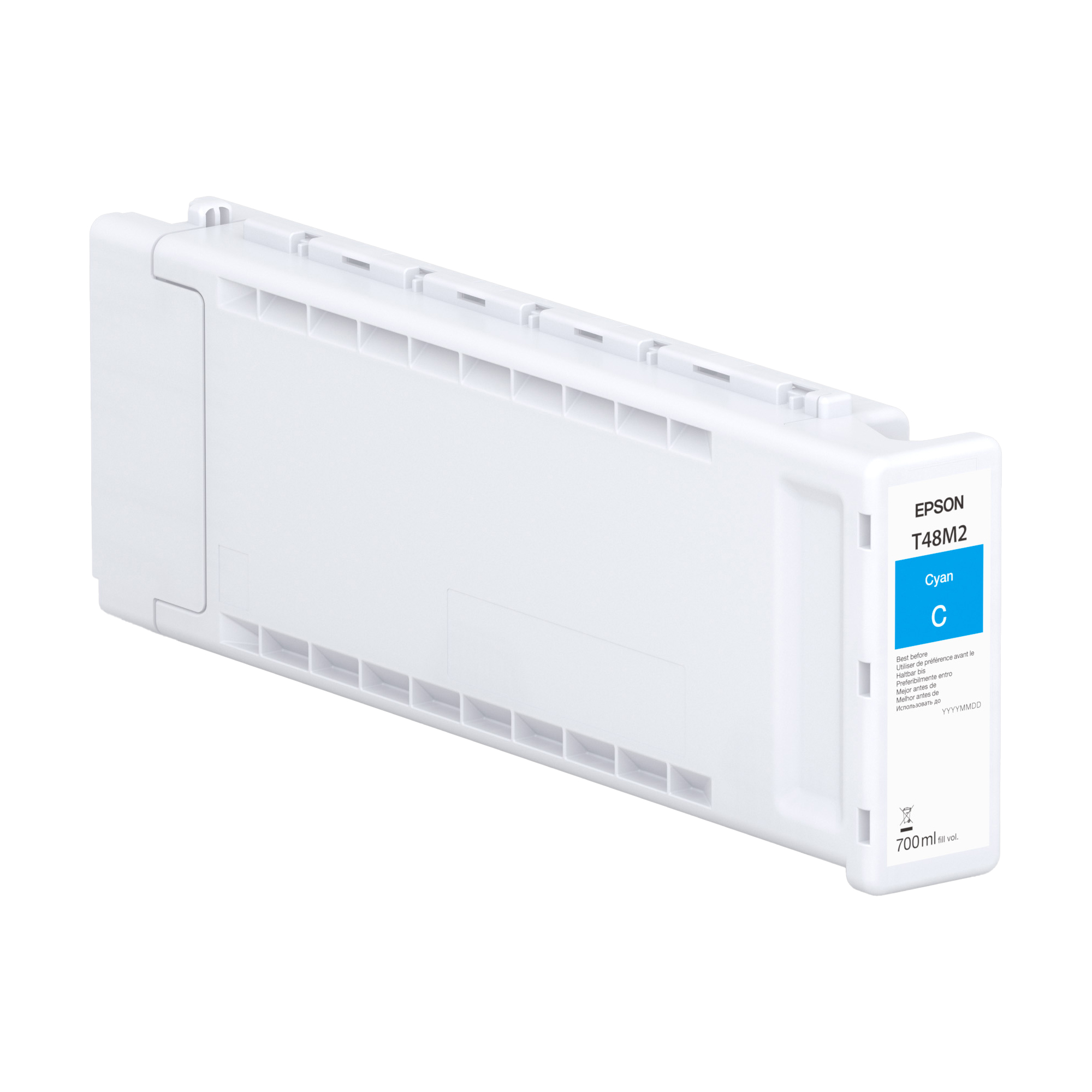 Epson T48M2 - 700 ml - ciano - originale - cartuccia d'inchiostro - per SureColor SC-P8500D