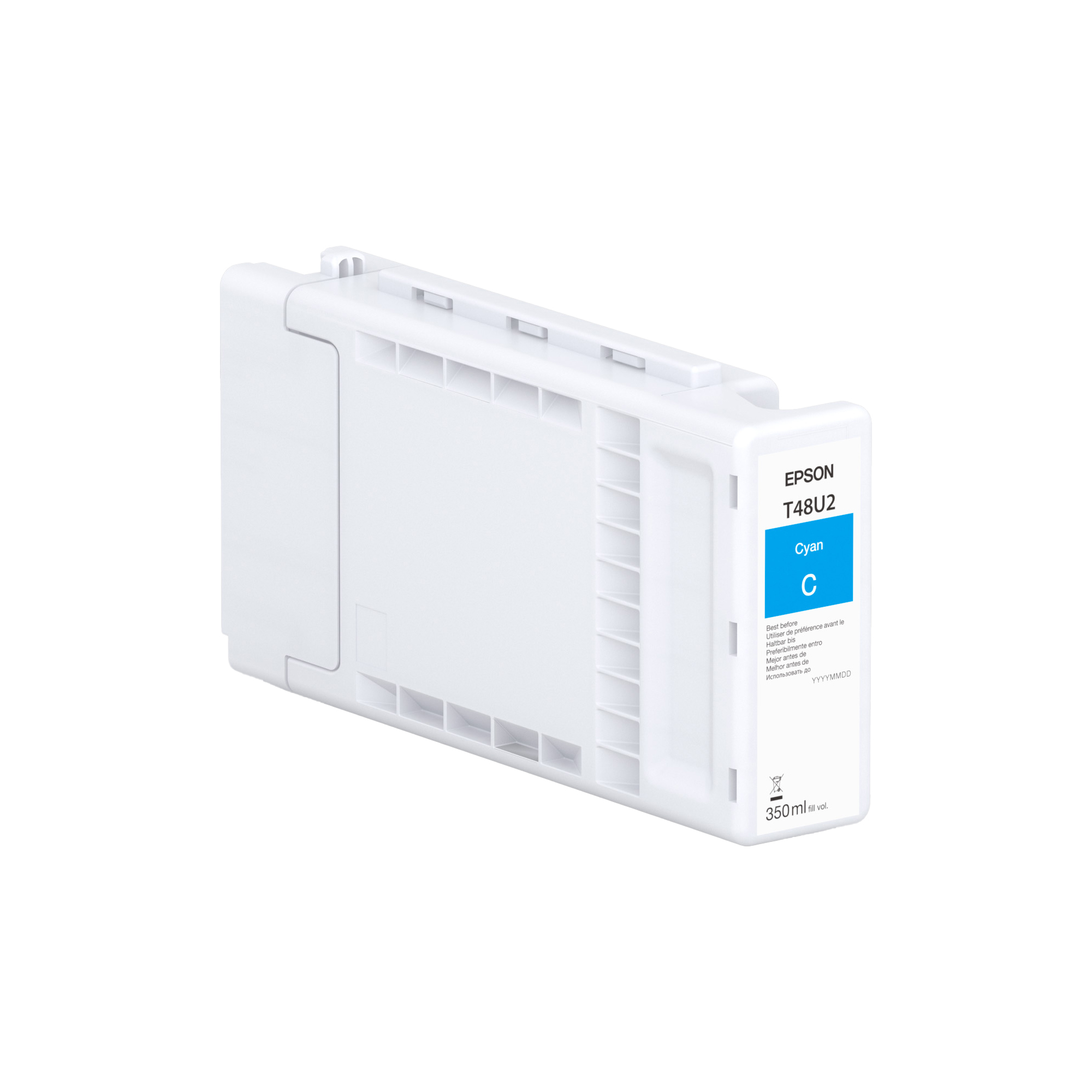 Epson T48U2 - 350 ml - ciano - originale - cartuccia d'inchiostro - per SureColor SC-P8500D