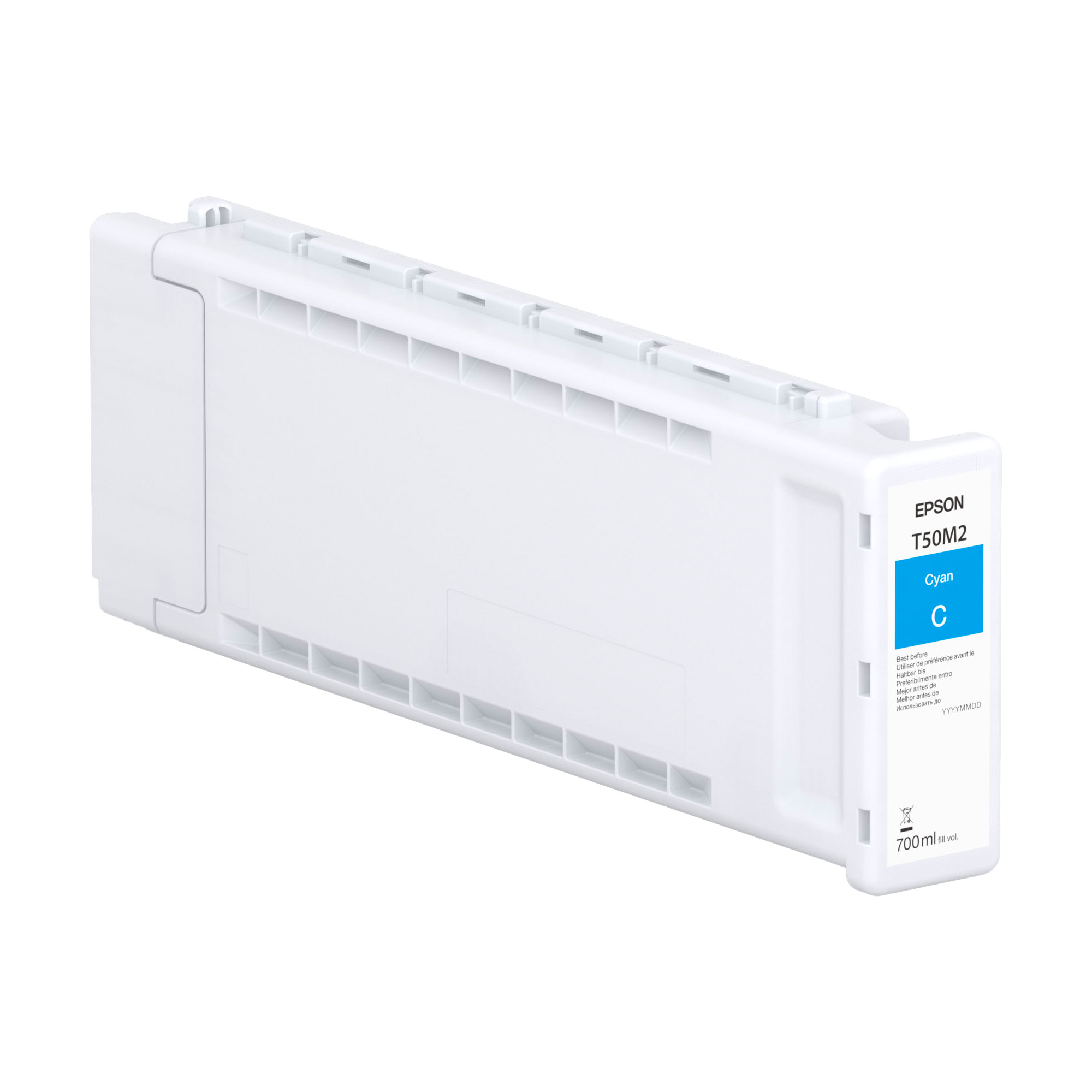 Epson T50M2 - 700 ml - ciano - originale - cartuccia d'inchiostro - per SureColor SC-T7700D