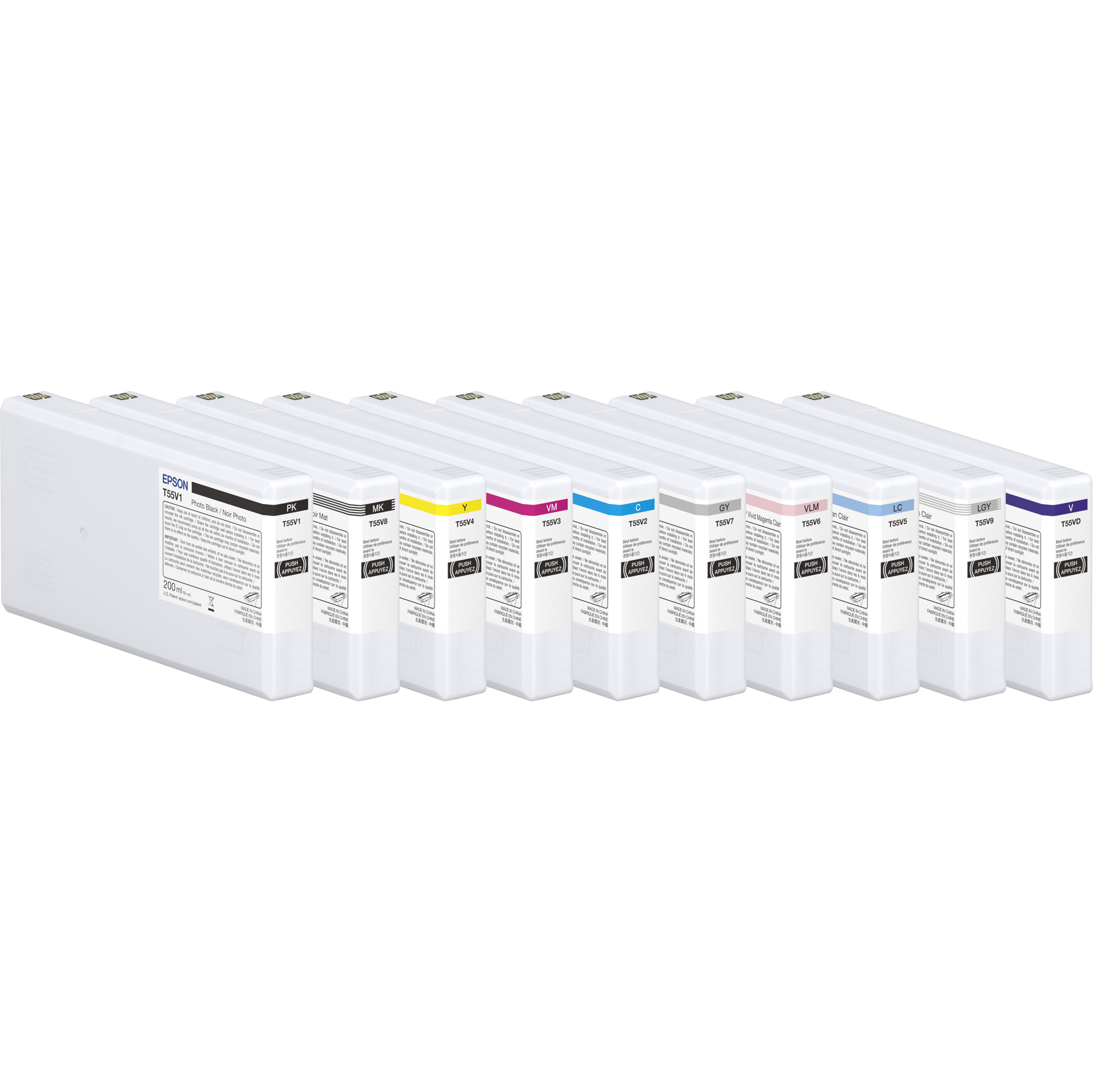 Epson T55W3 - 200 ml - magenta Vivid - originale - cartuccia d'inchiostro