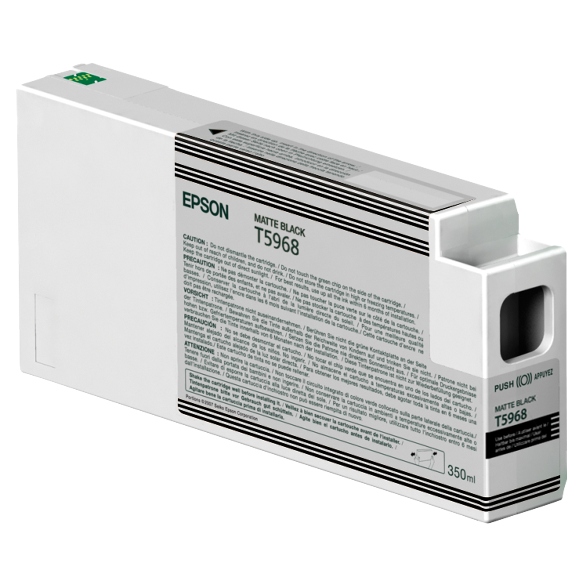 Epson T5968 - 350 ml - nero opaco - originale - cartuccia d'inchiostro - per Stylus Pro 7700, Pro 7900, Pro 9890, Pro 9900