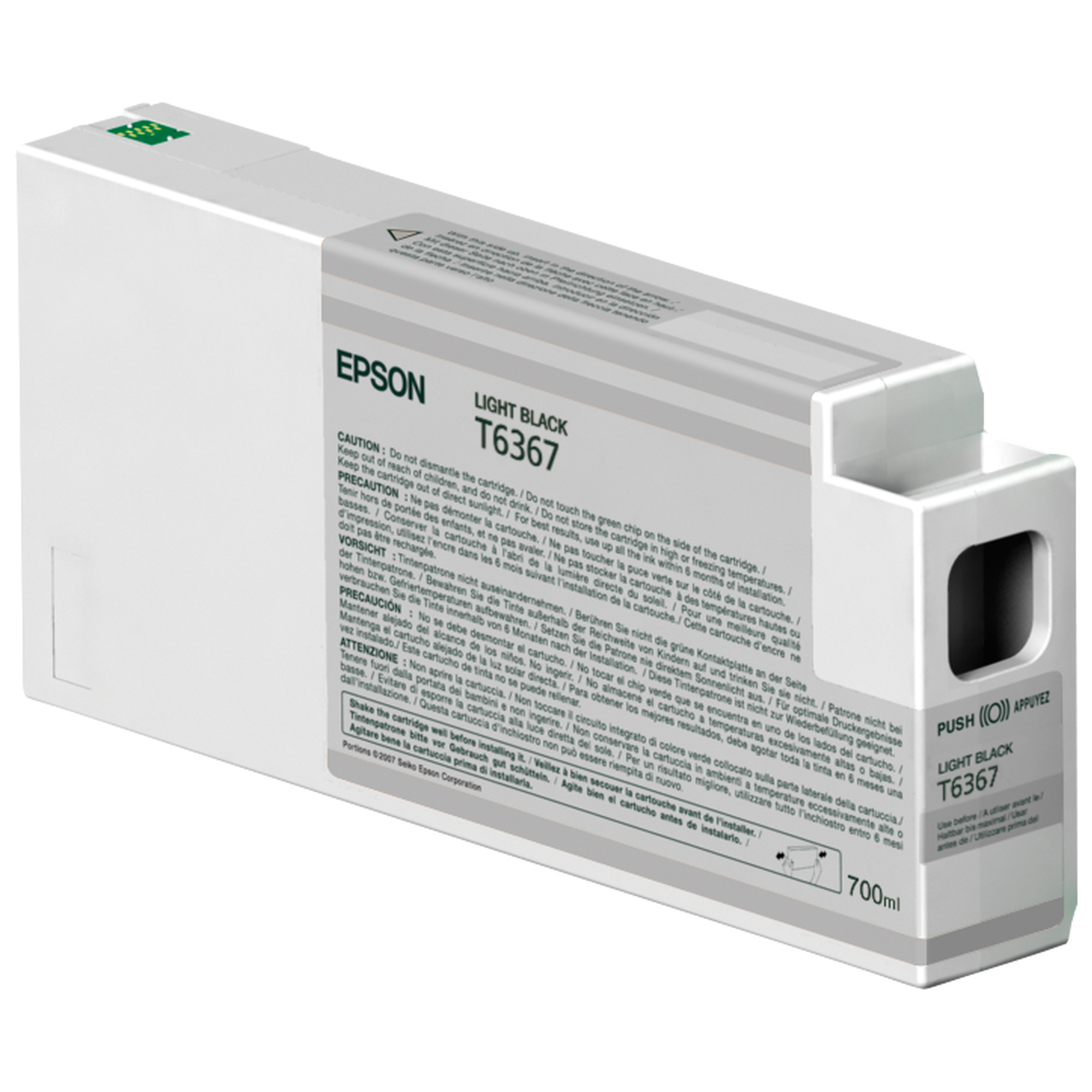 Epson - Tanica - Nero chiaro - T6367 …