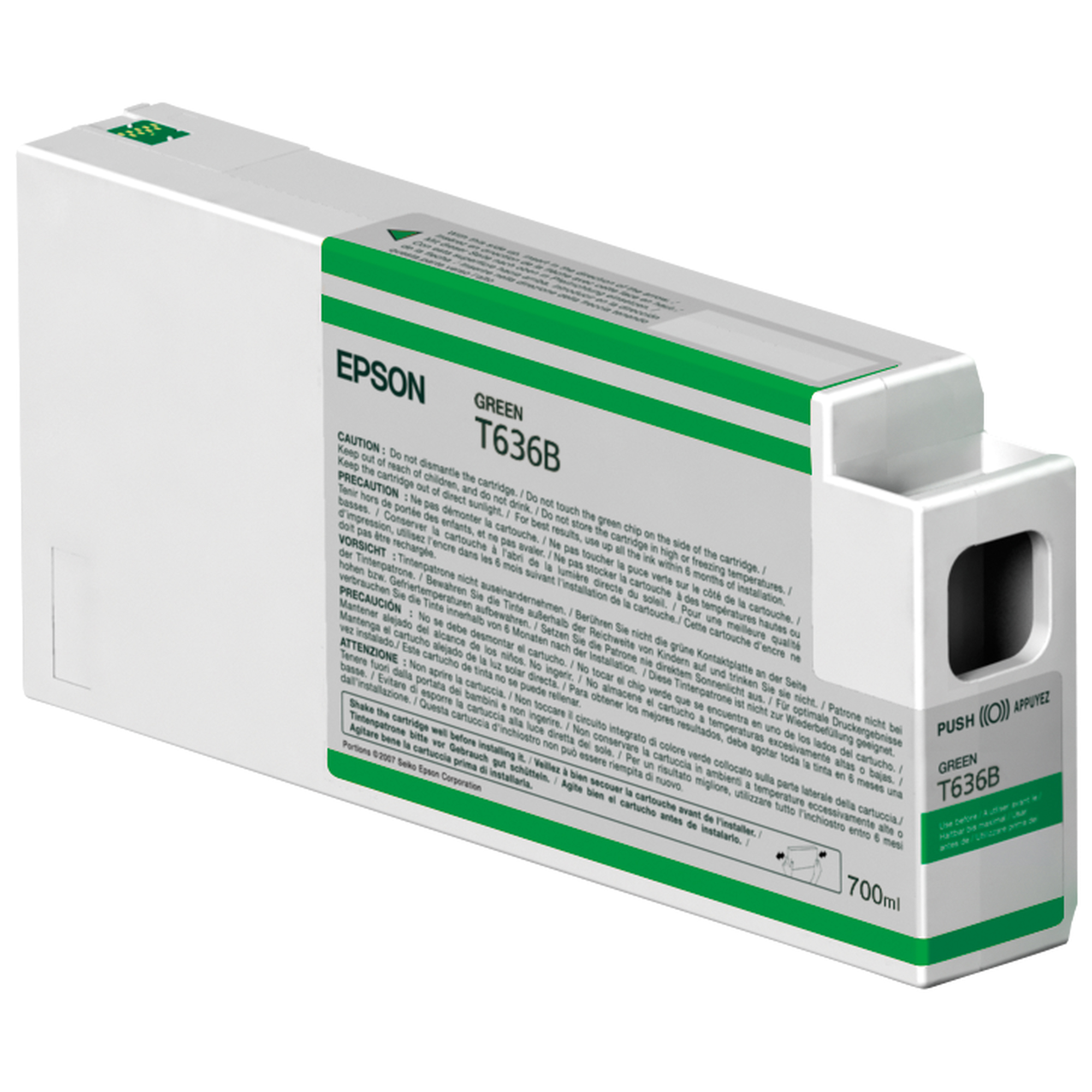 Epson - Tanica - Verde - T636B - …