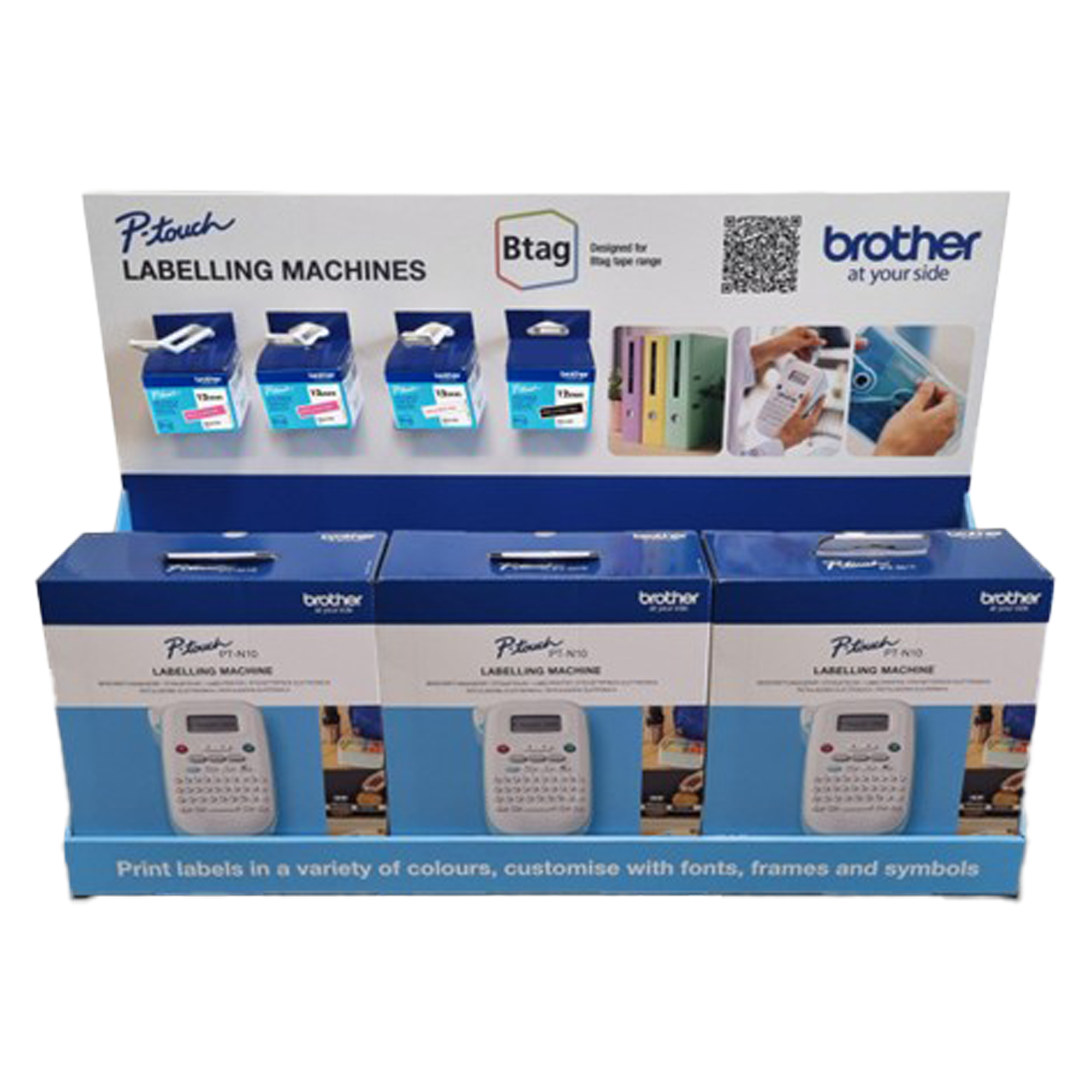 Brother Bundle (6 pz PTN-10-9 BAG231-3 BTAG 131-3 …