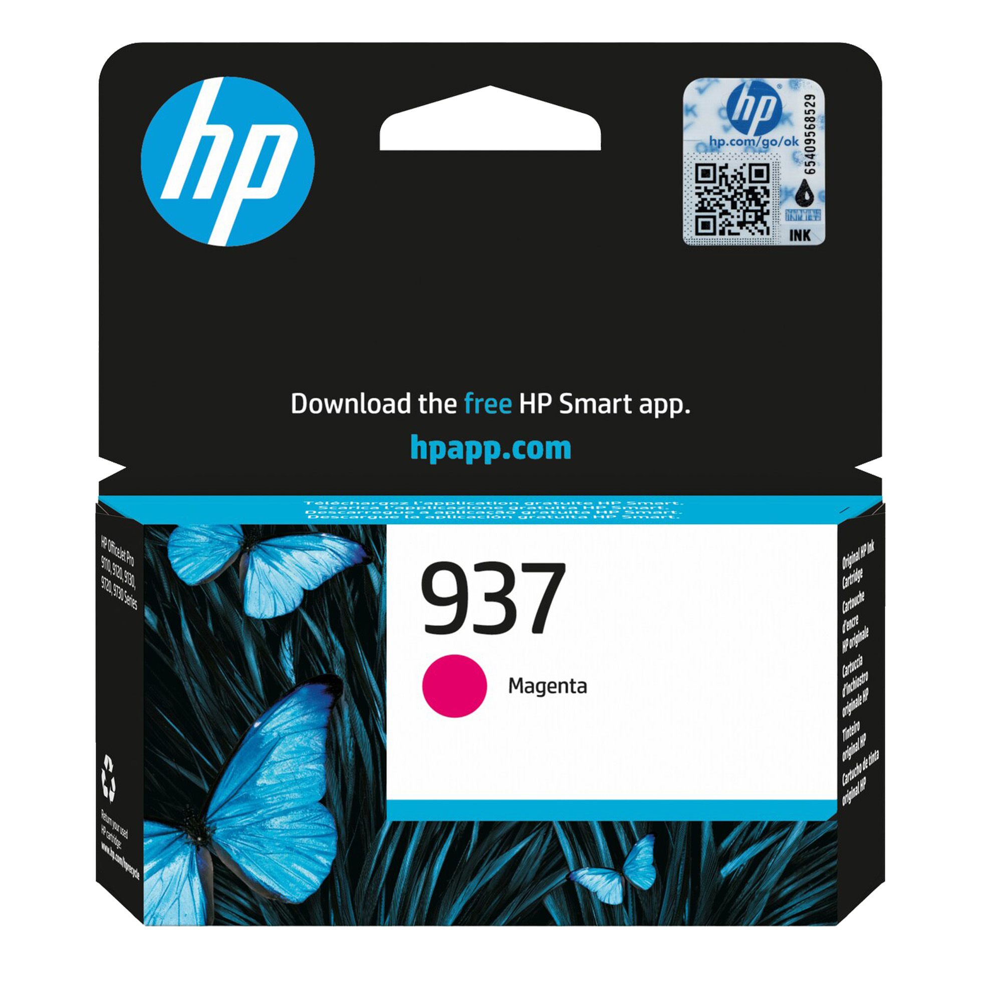 Hp originale - Cartuccia 937 - Magenta - …