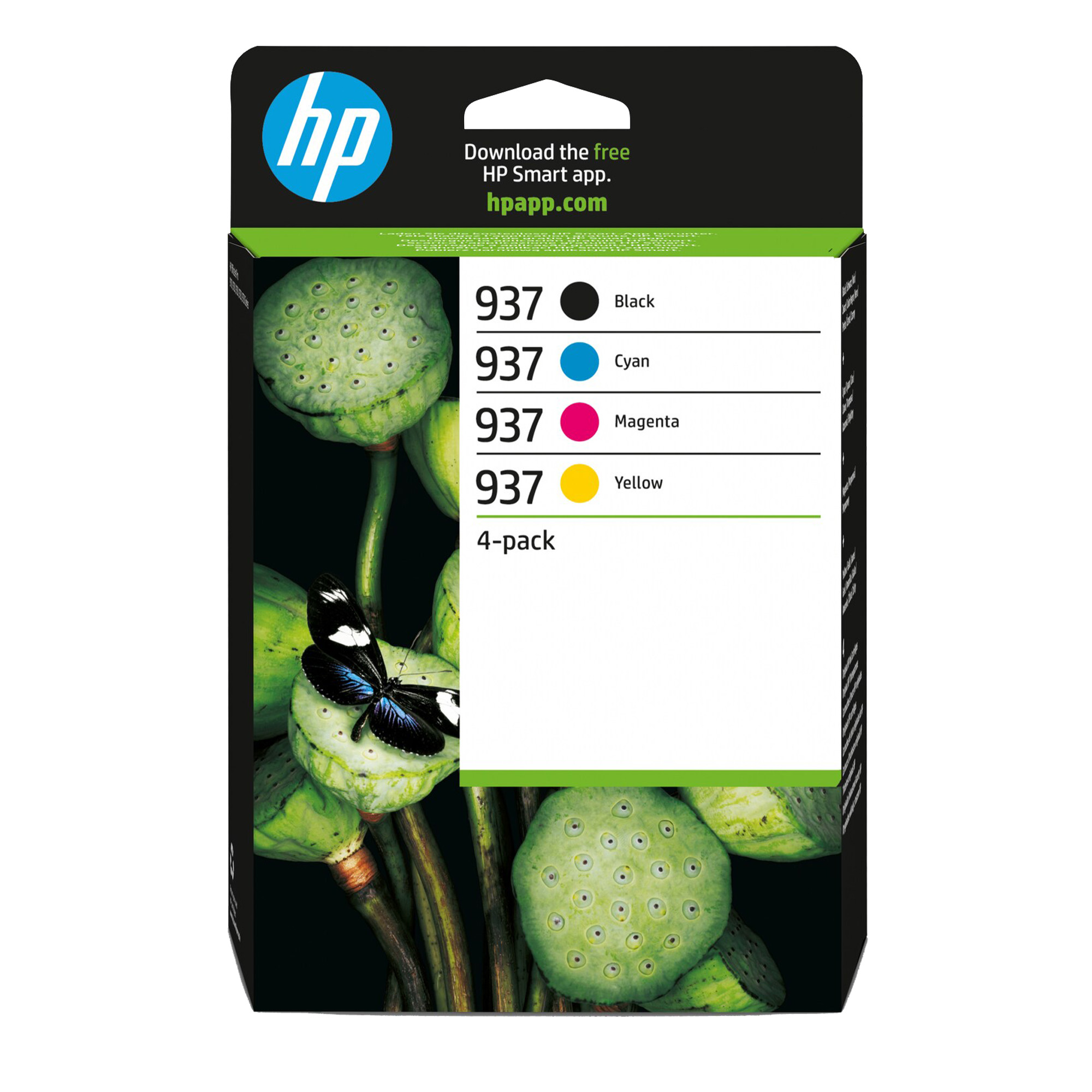 Hp originale - Cartuccia 937 4-pack - BK/C/M/Y …
