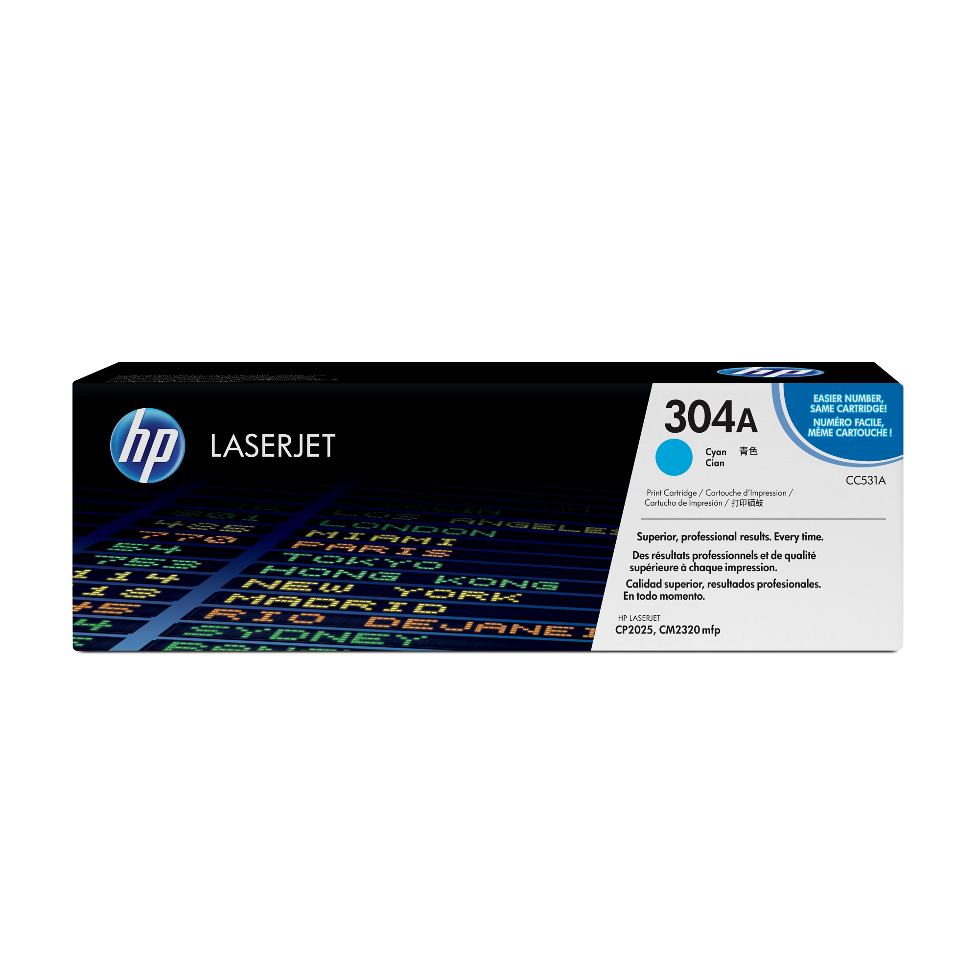 Hp - Toner originale - 304A - Ciano …