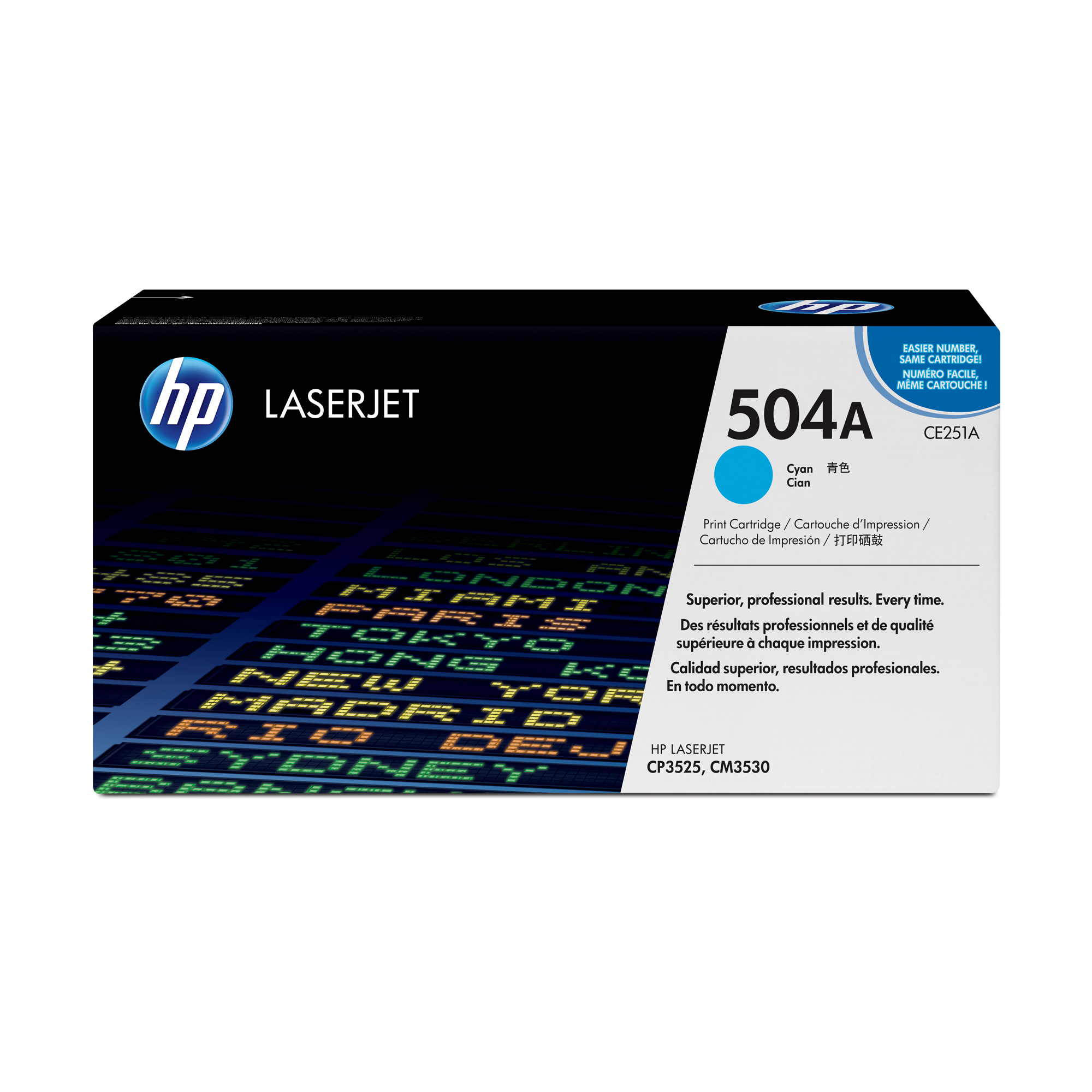 Hp - Toner originale - 504A - Ciano …