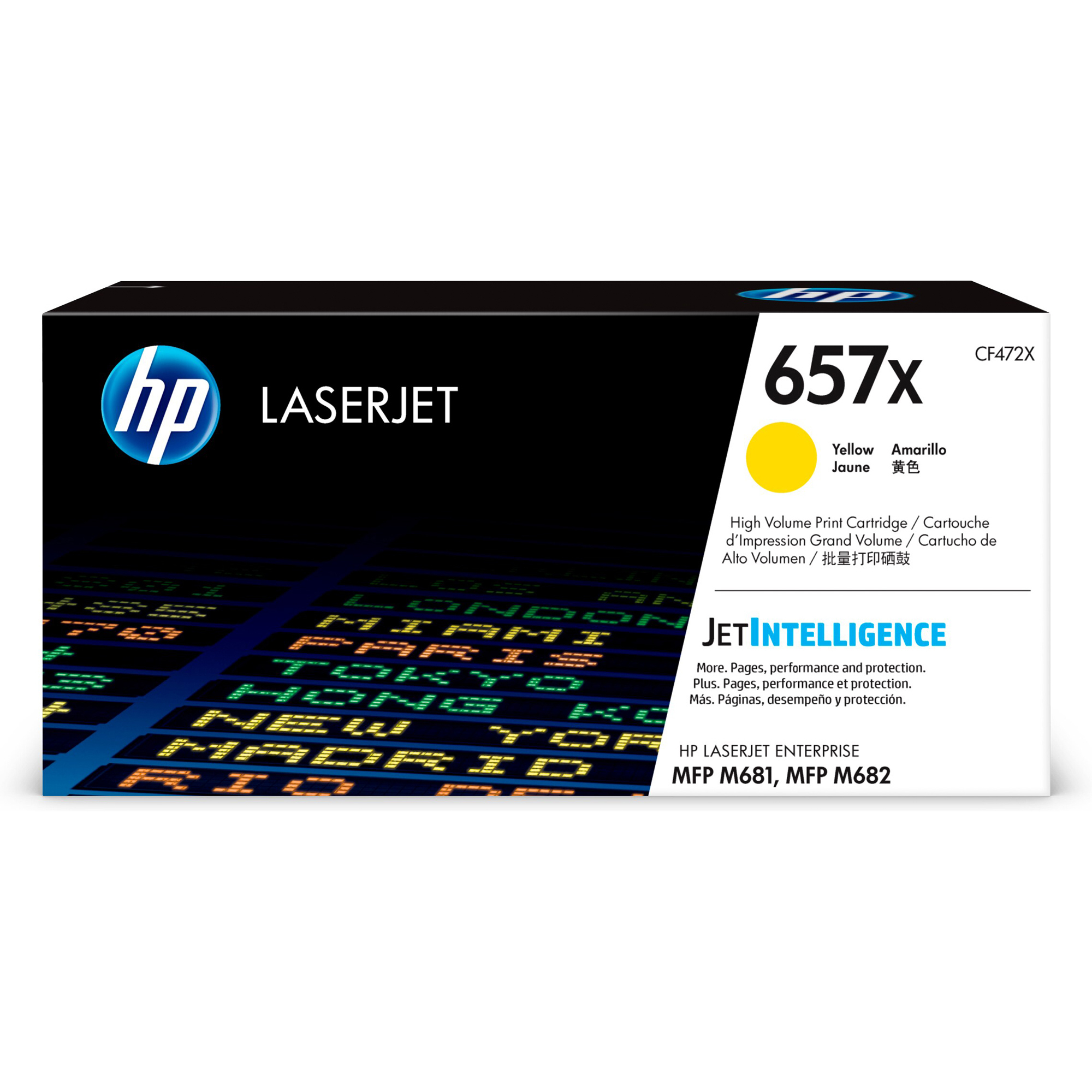 Hp - Toner originale- 657X - Giallo - …