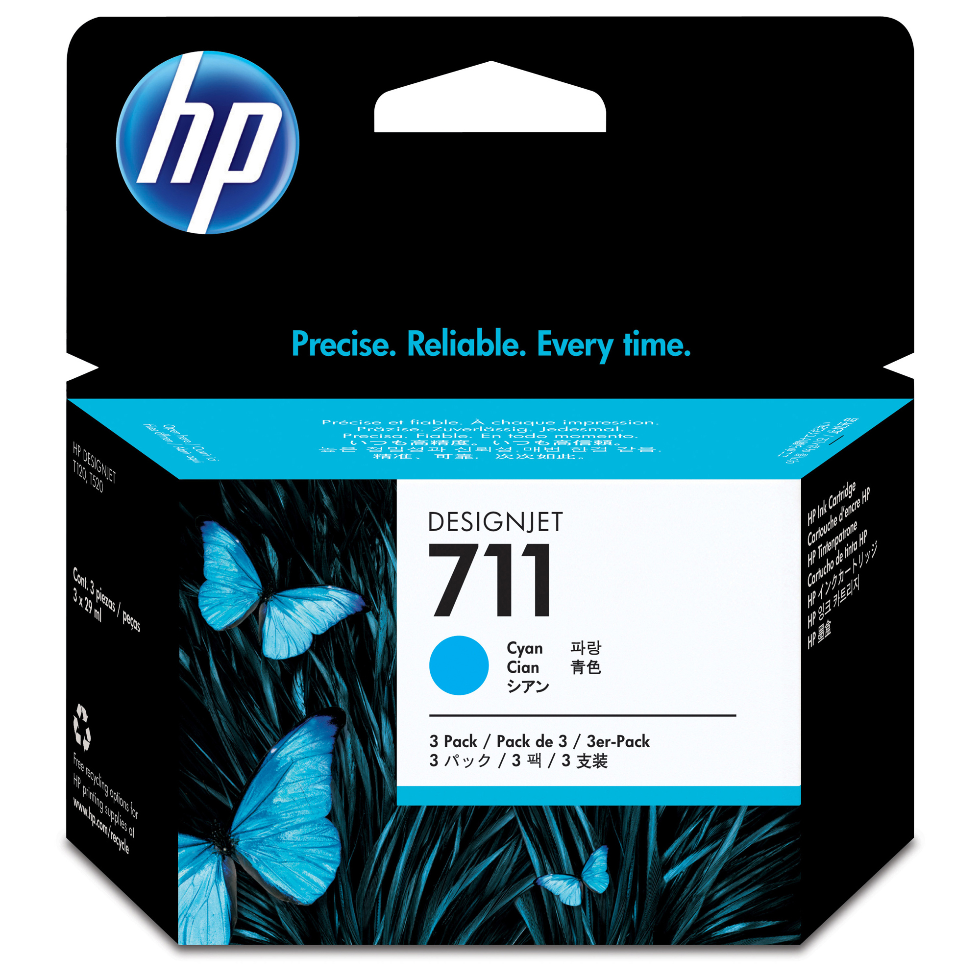 Hp - Confezione 3 cartucce ink originale - …