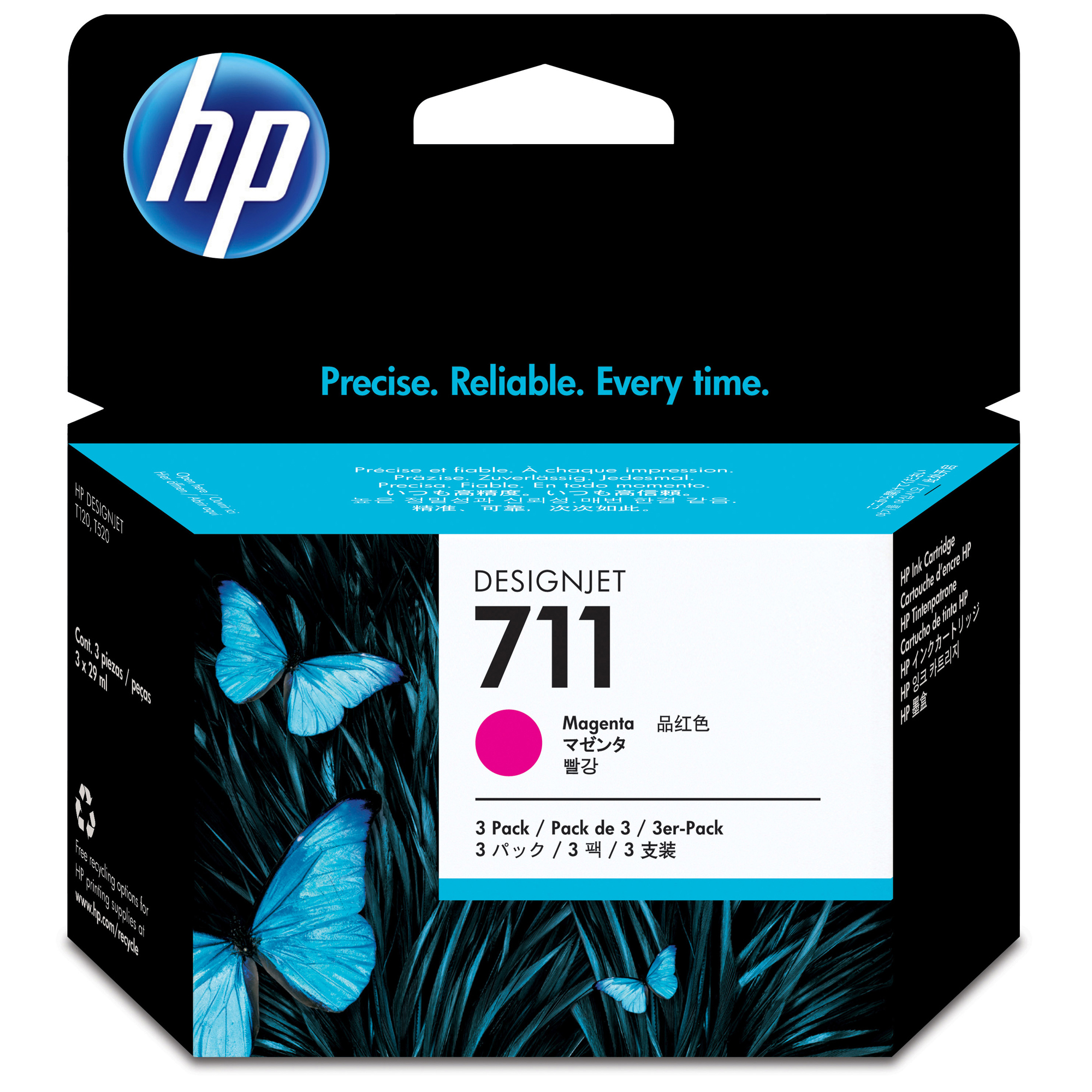 Hp - Confezione 3 cartucce ink originale - …