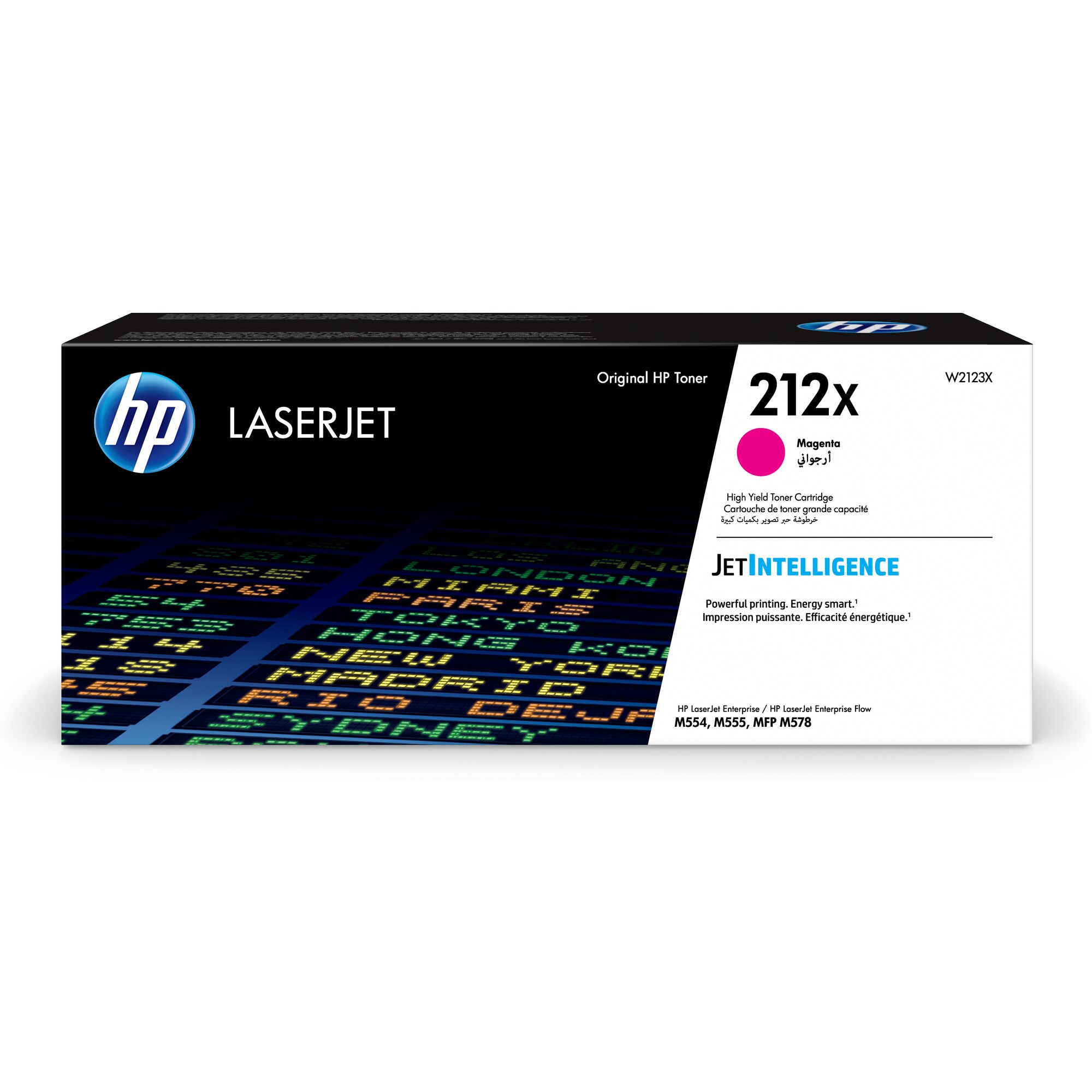 Hp - Toner originale - Magenta - 212X - W2123X - 10.000 pag