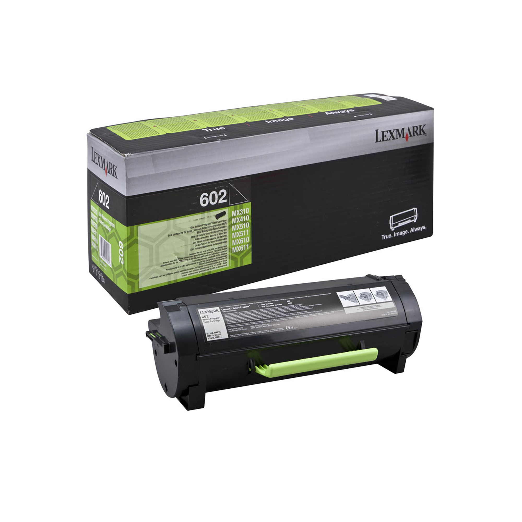 Lexmark 602 - Nero - originale - cartuccia toner LCCP, LRP - per Lexmark MX310, MX410, MX510, MX511, MX611