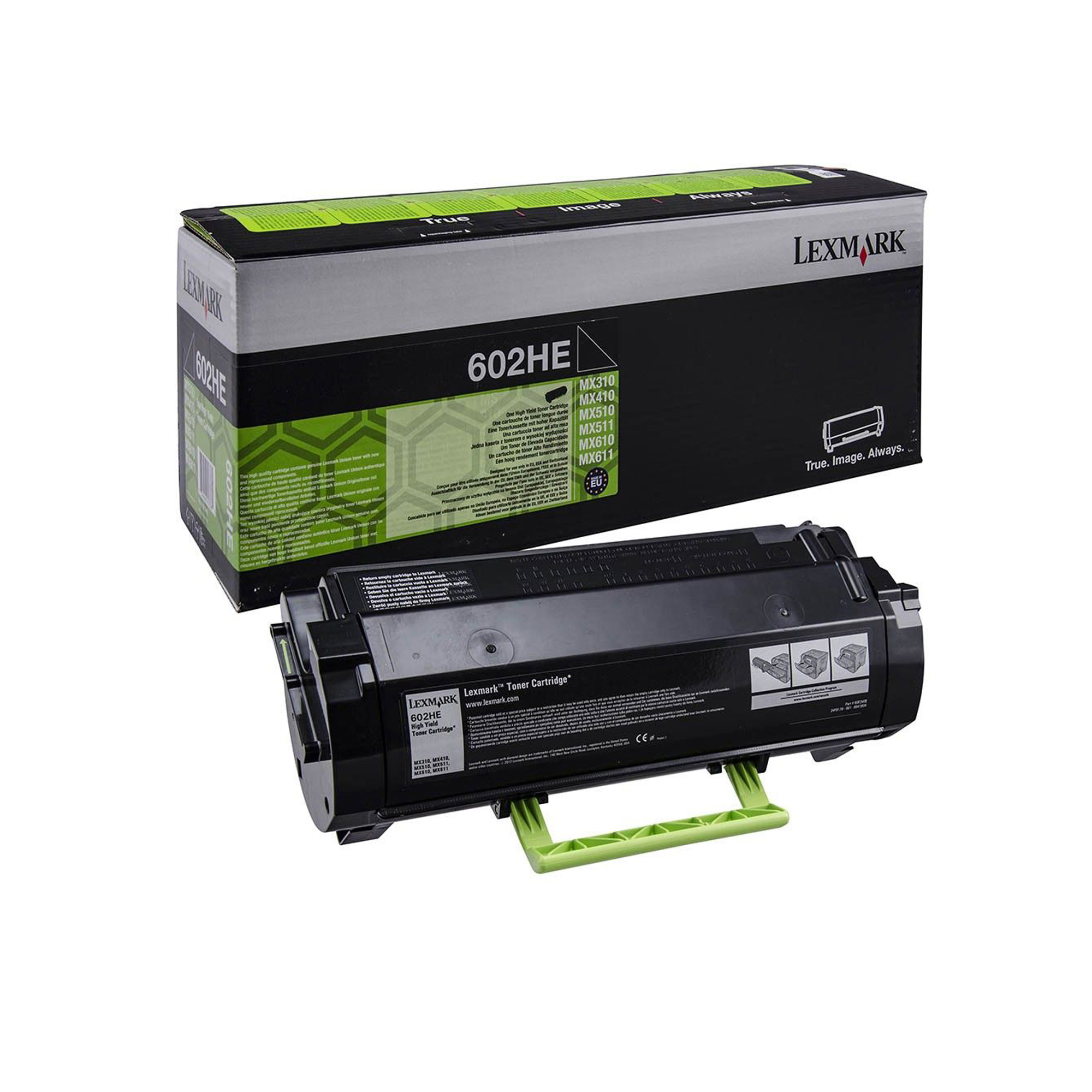 Lexmark 602H - Alta resa - nero - originale - cartuccia toner Lexmark Corporate - per Lexmark MX310, MX410, MX510, MX511, MX611