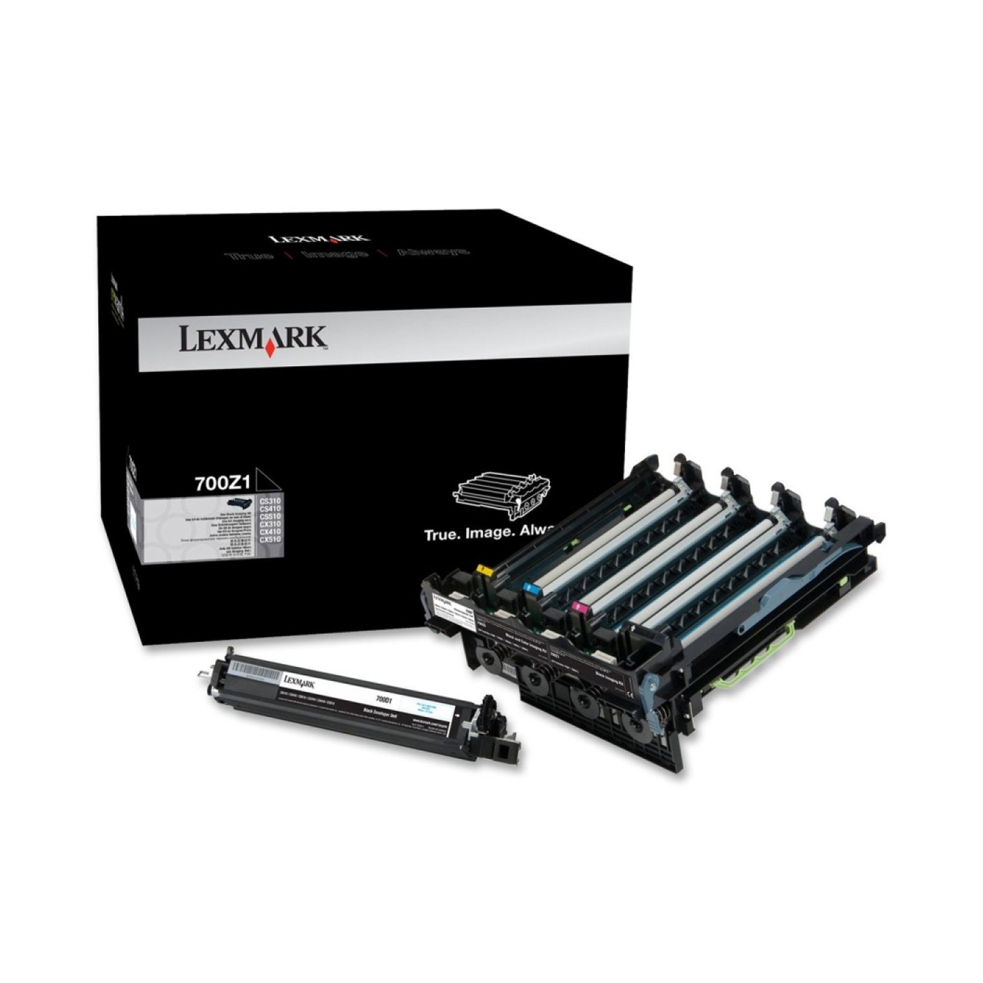 Lexmark 700Z1 - Nero - originale - unità imaging per stampante LCCP - per Lexmark C2132, CS310, CS317, CS417, CS517, CX317, CX410, CX417, CX510, CX517, XC2130