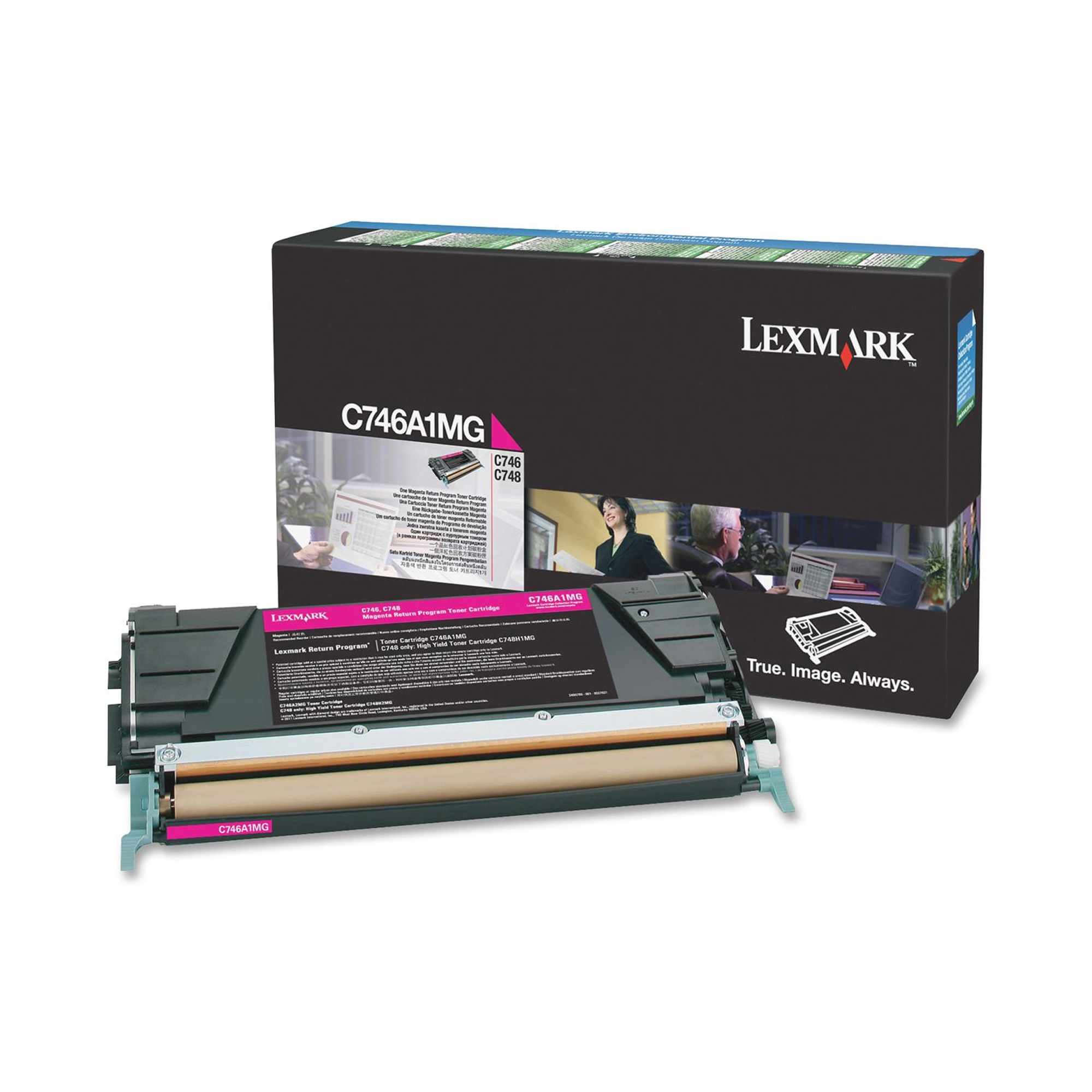 Lexmark - Toner - Magenta - C746A1MG - …