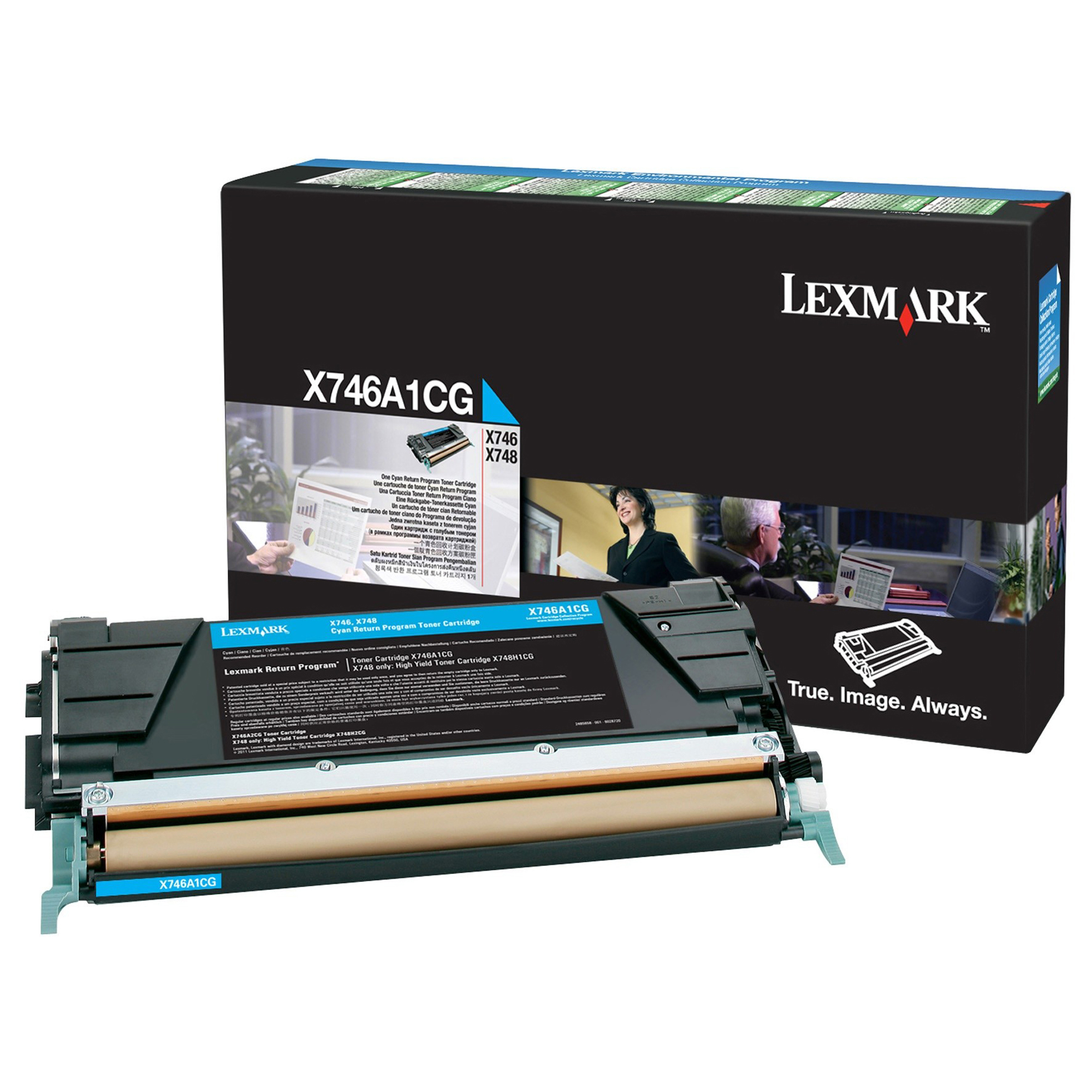 Lexmark - Toner - Ciano - X746A1CG - …