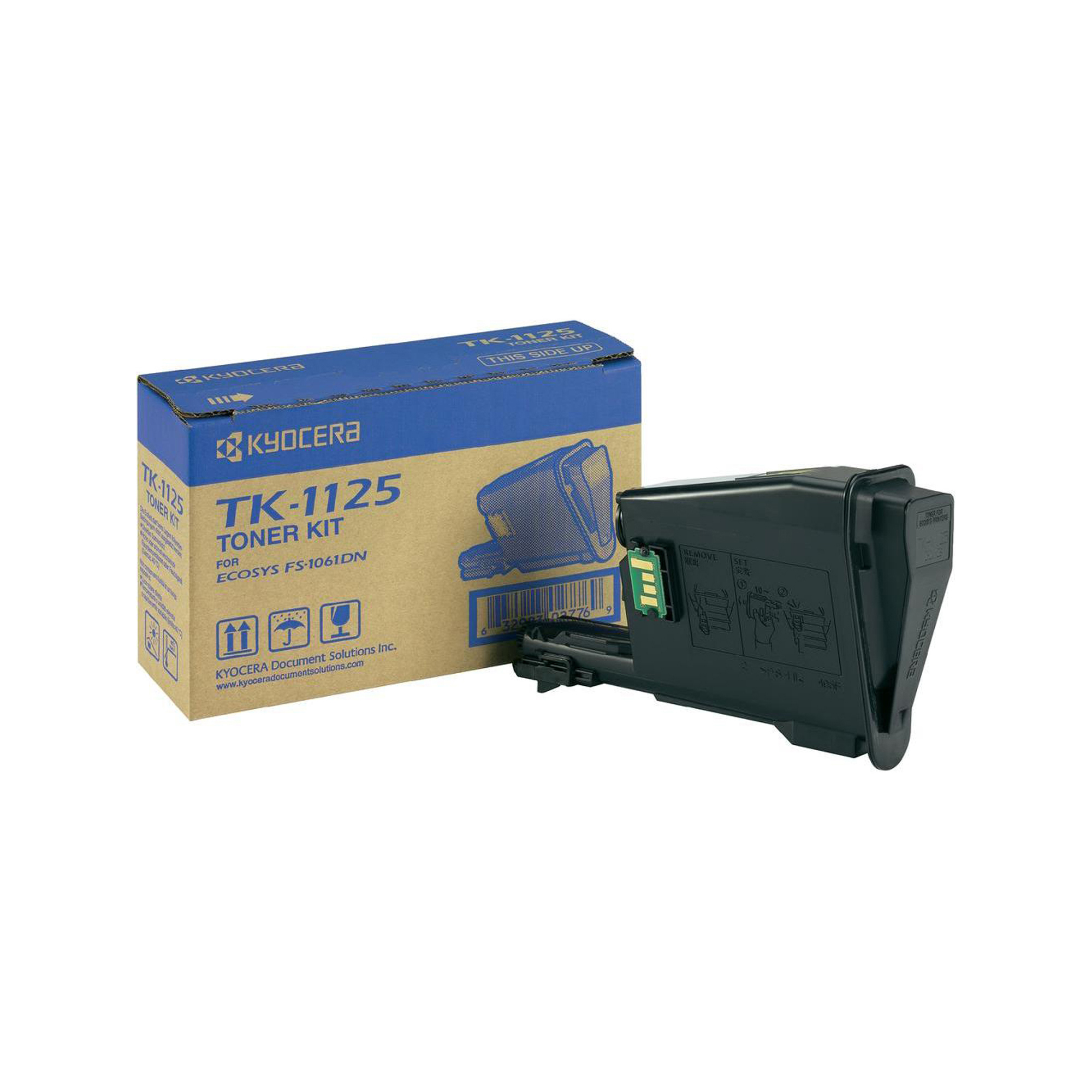 Kyocera TK 1125 - Nero - originale - cartuccia toner - per Kyocera FS-1325MFP, FS-1325MFP/KL3; FS-1061DN, 1061DN/KL3