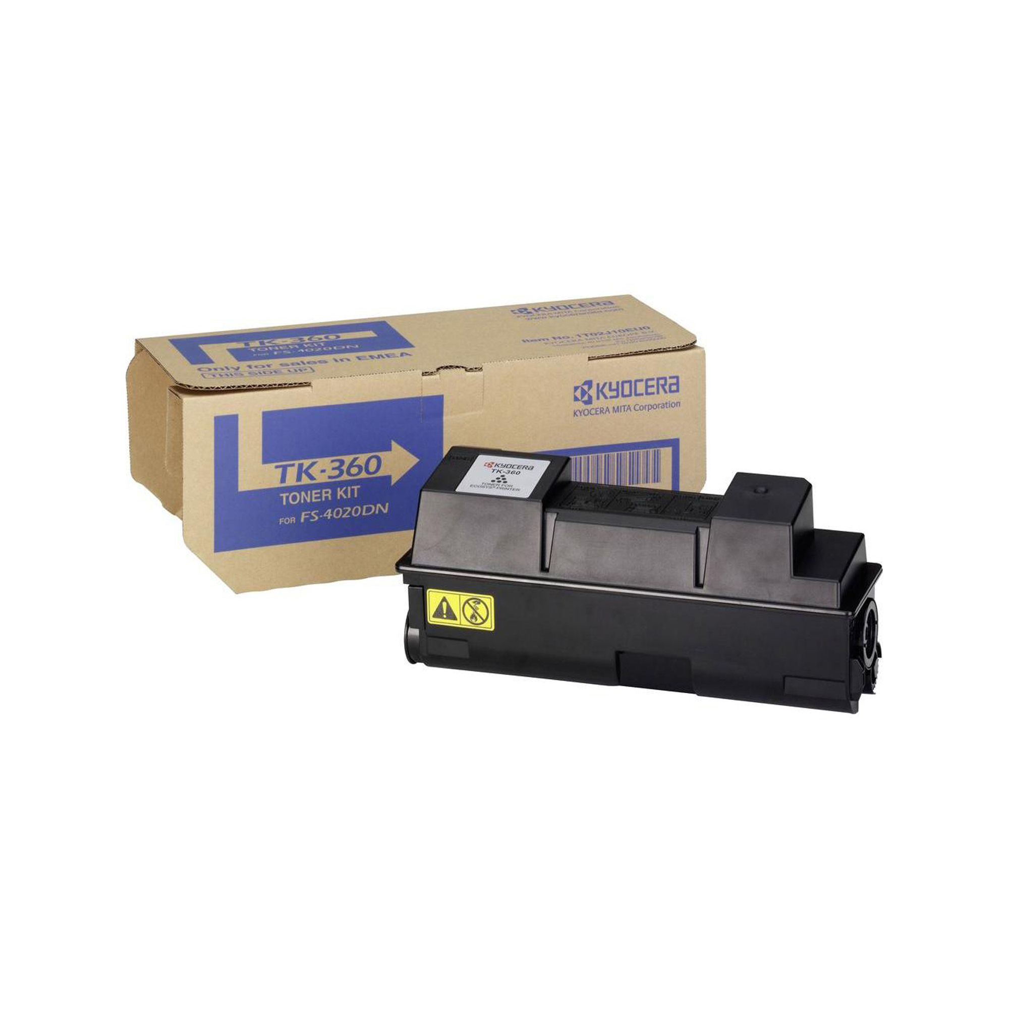 Kyocera TK 360 - Nero - originale - cartuccia toner - per FS-4020DN, 4020DN/KL3