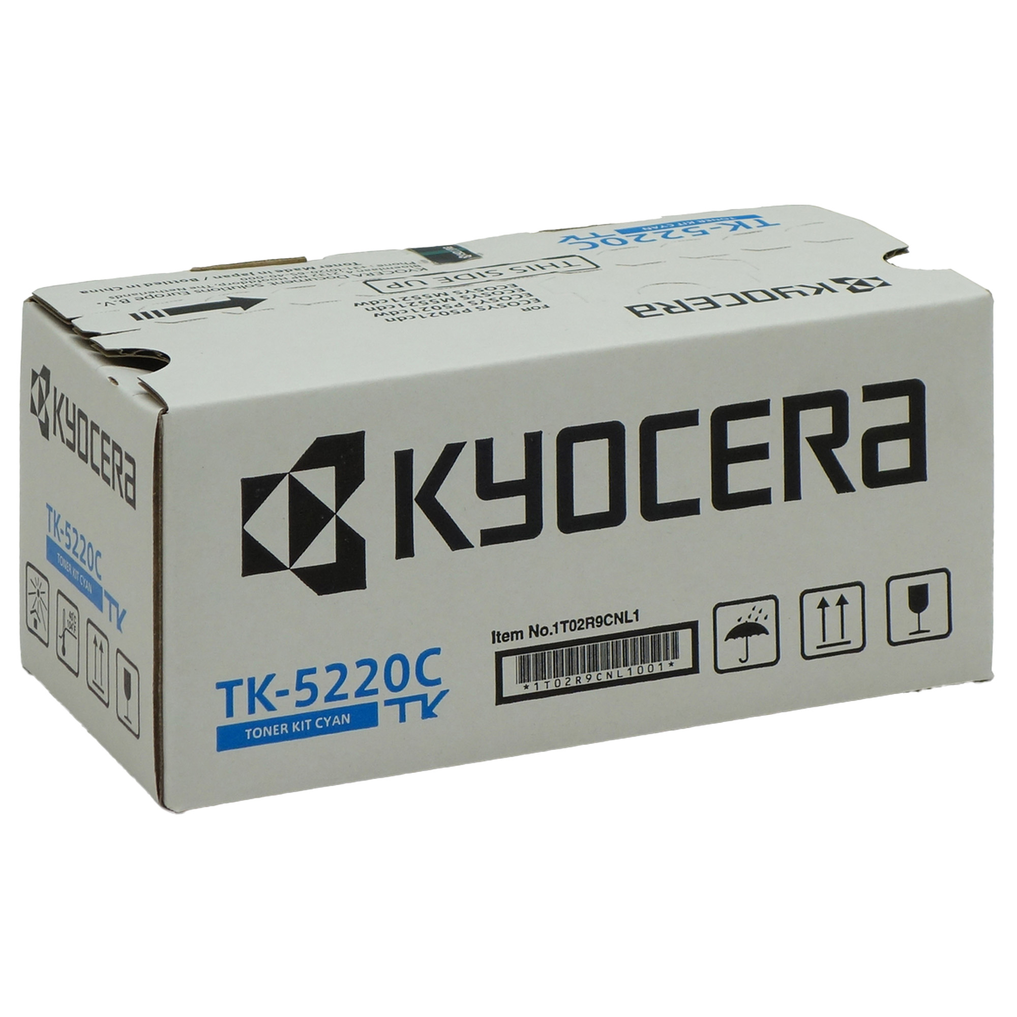 Kyocera TK 5220C - Ciano - originale - cartuccia toner - per ECOSYS M5521, P5021