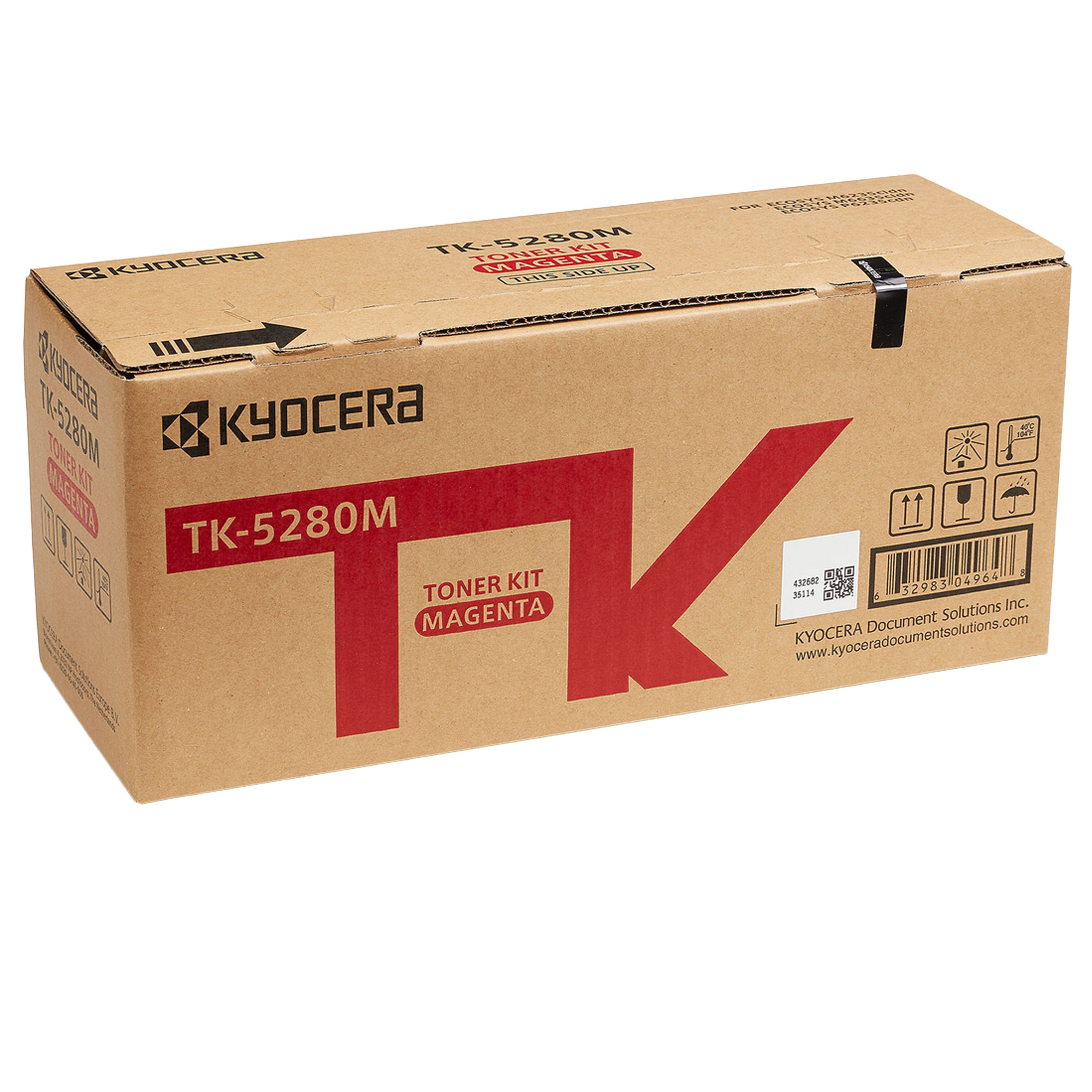 Kyocera TK 5280M - Magenta - originale - kit toner - per ECOSYS M6235cidn, M6235CIDN/KL3, M6635cidn, M6635CIDN/KL3, P6235cdn, P6235CDN/KL3
