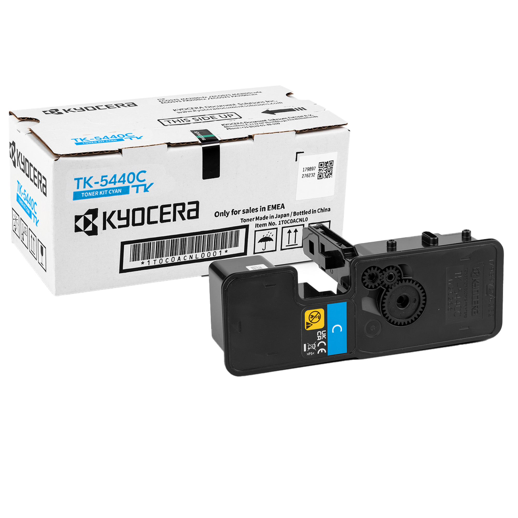 Kyocera TK 5440C - Alta capienza - ciano - originale - cartuccia toner - per ECOSYS MA2100cfx, MA2100cwfx, PA2100cwx, PA2100cx