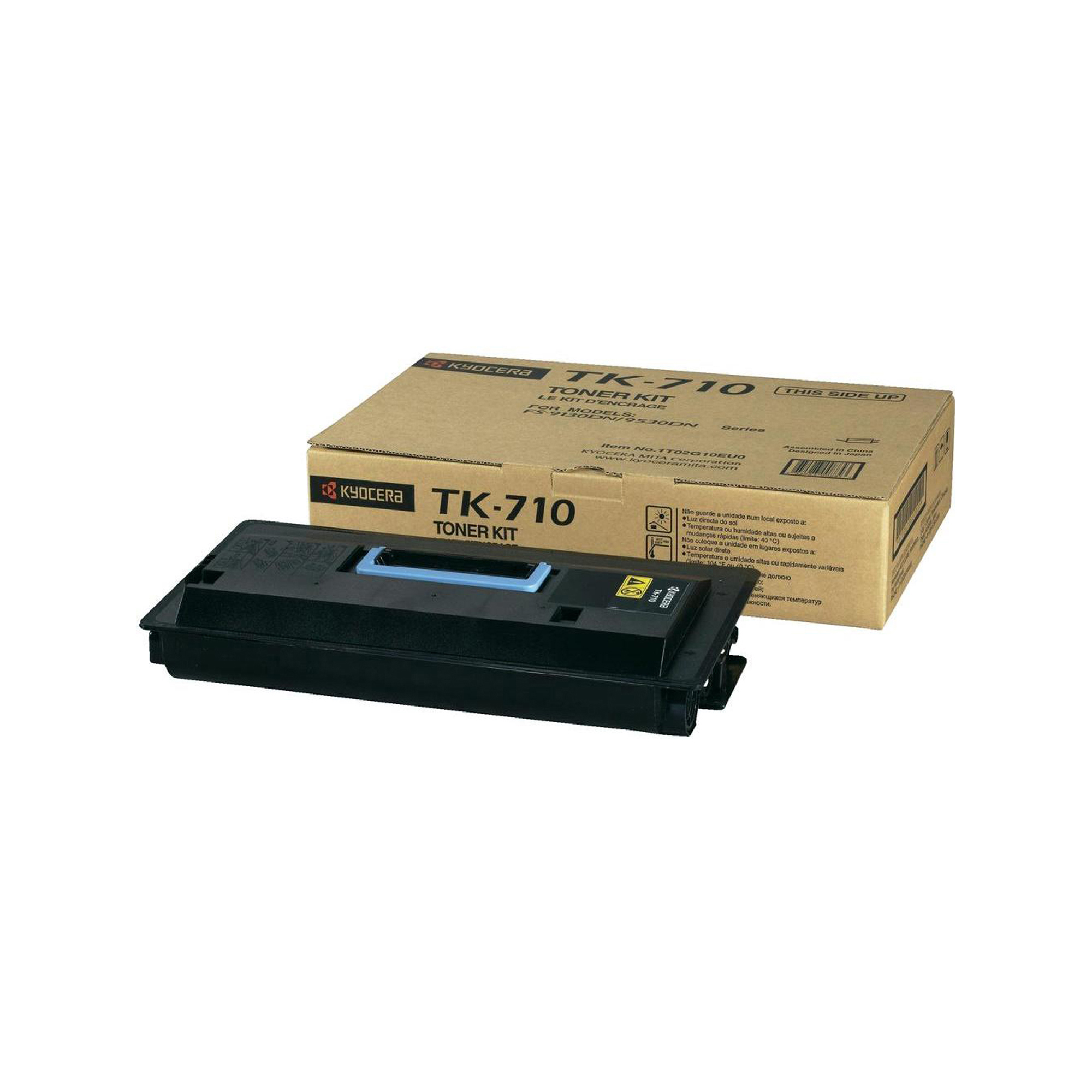 Kyocera TK 710 - Nero - originale - kit toner - per FS-9130DN, 9130DN/B, 9130DN/D, 9530DN