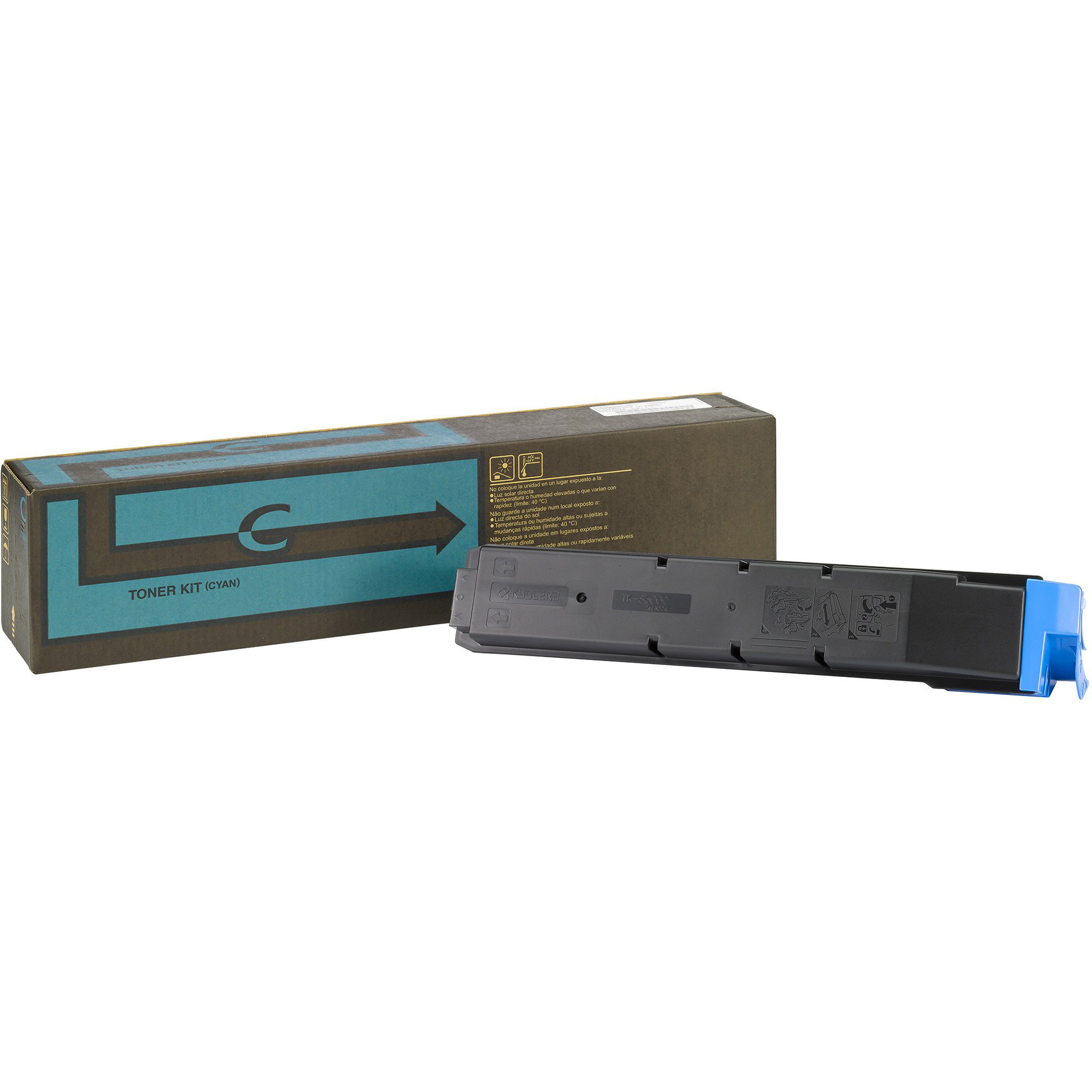 Kyocera TK 8600C - Ciano - originale - cartuccia toner - per FS-C8600DN, C8600DN/KL3, C8650DN, C8650DN/KL3