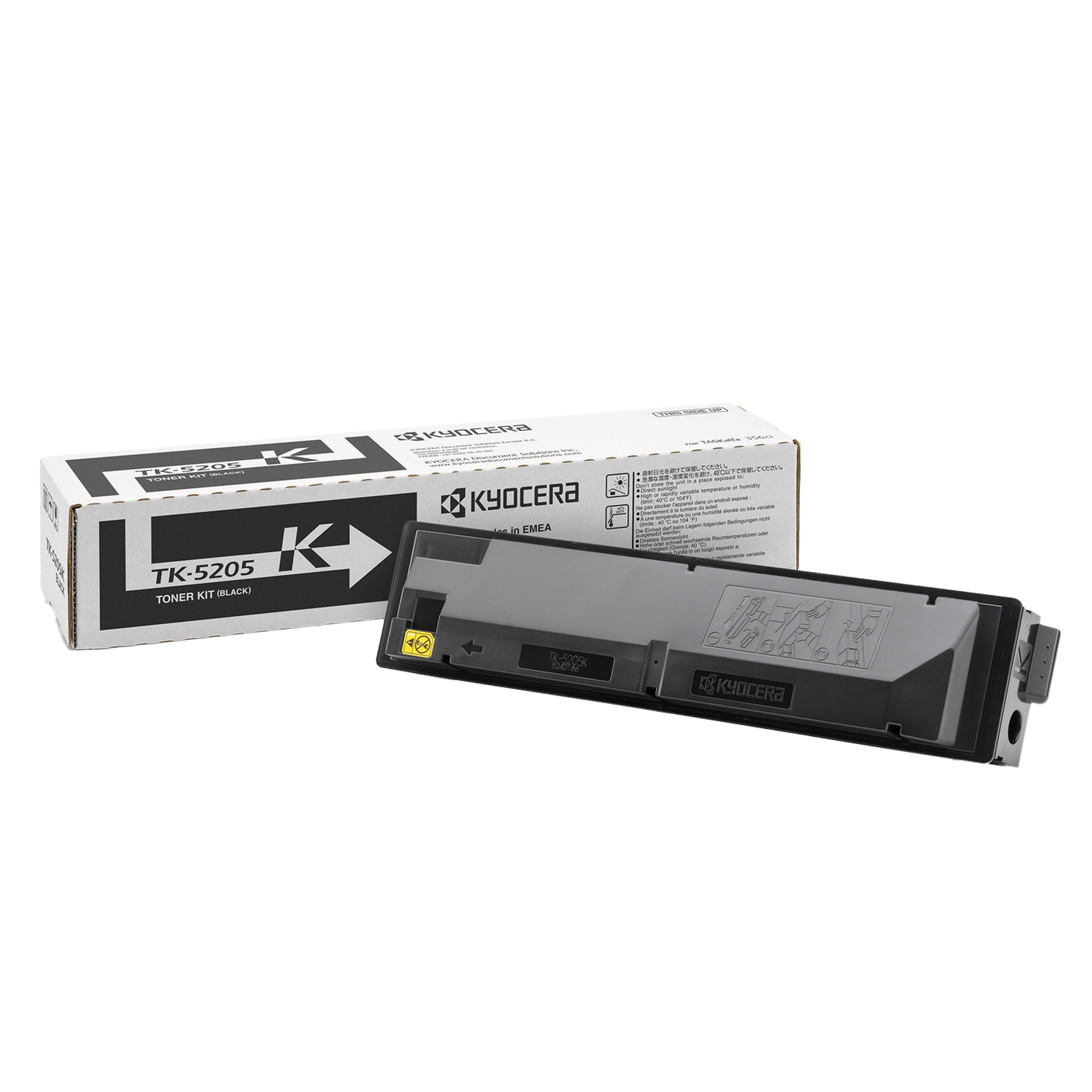 Kyocera TK 5205K - Nero - originale - cartuccia toner - per TASKalfa 356ci, 358ci