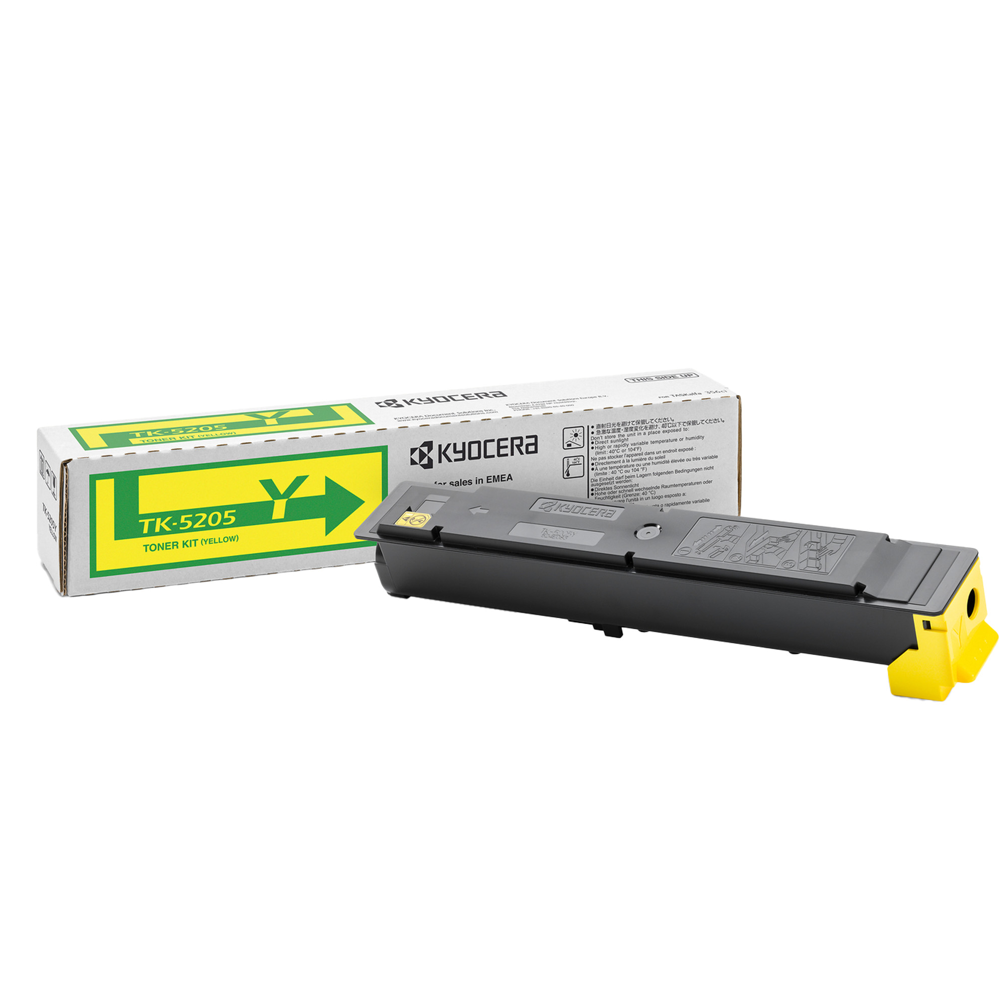 Kyocera TK 5205Y - Giallo - originale - cartuccia toner - per TASKalfa 356ci, 358ci