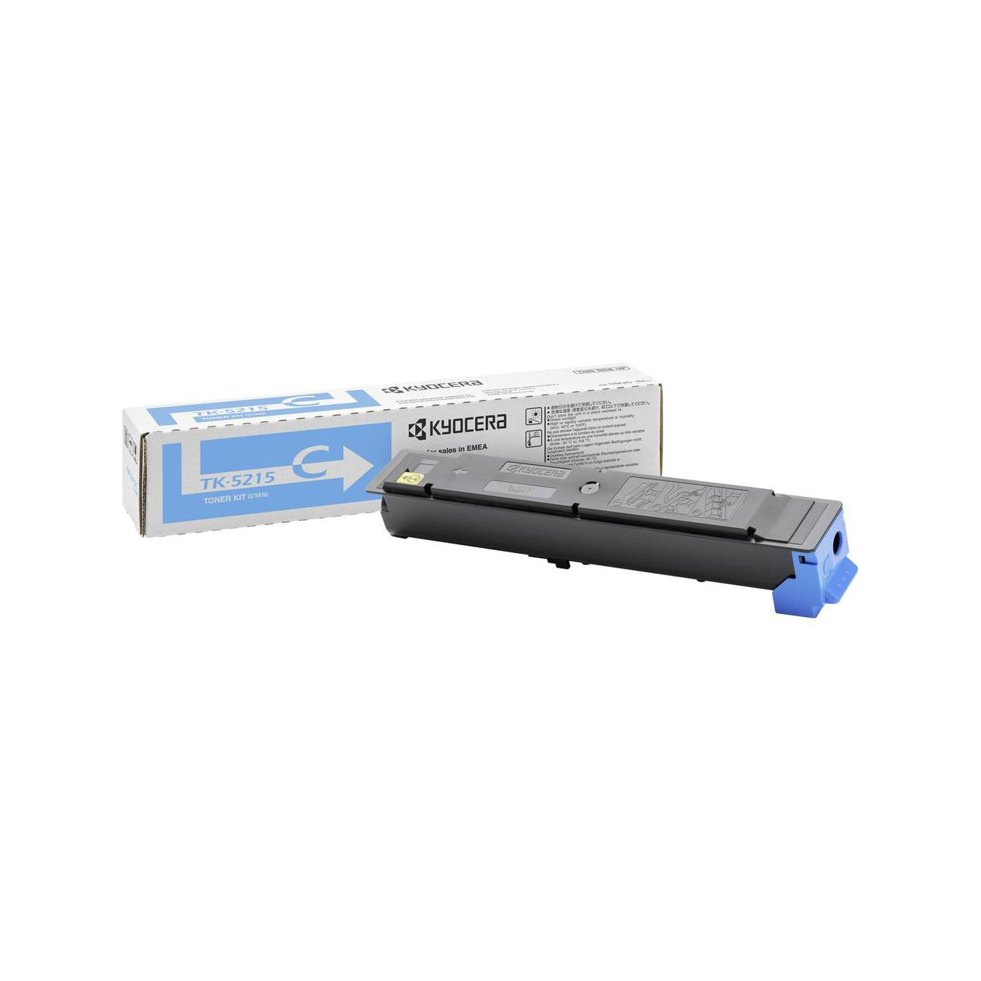 Kyocera TK 5215C - Ciano - originale - cartuccia toner - per TASKalfa 406ci