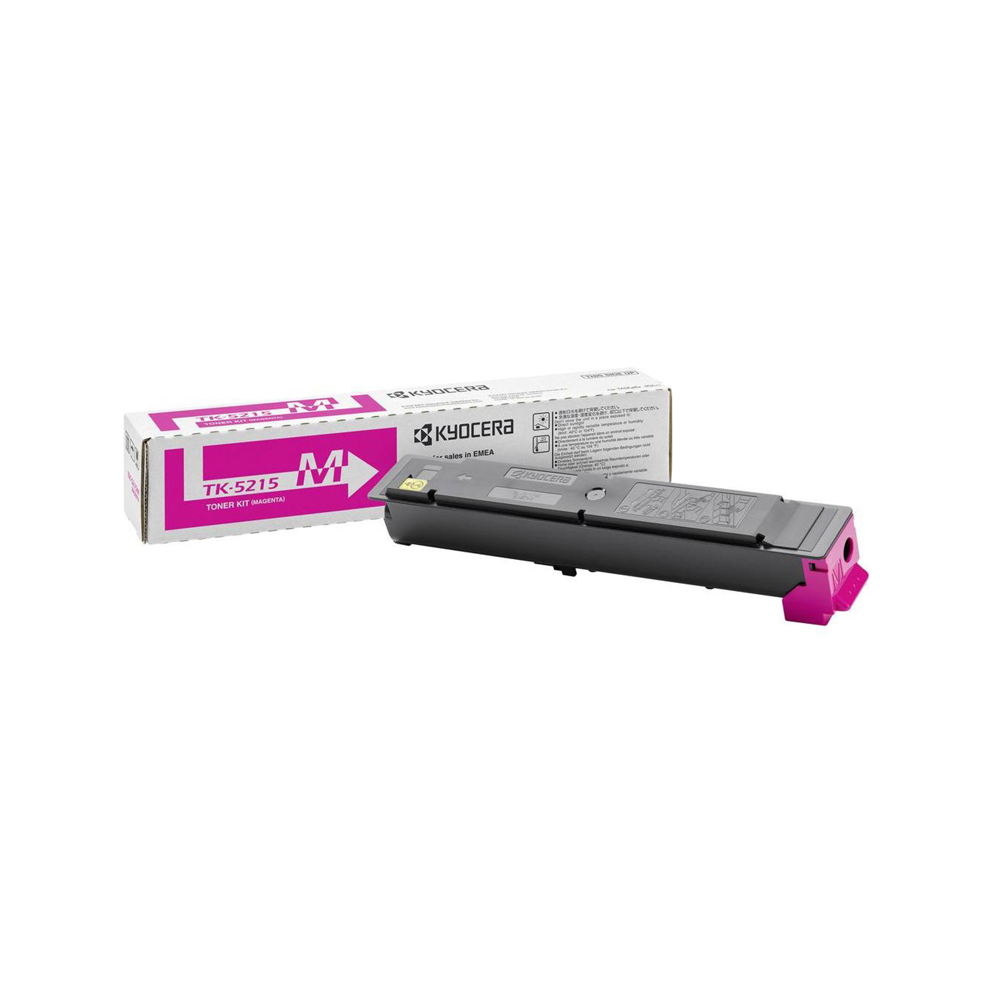 Kyocera TK 5215M - Magenta - originale - cartuccia toner - per TASKalfa 406ci
