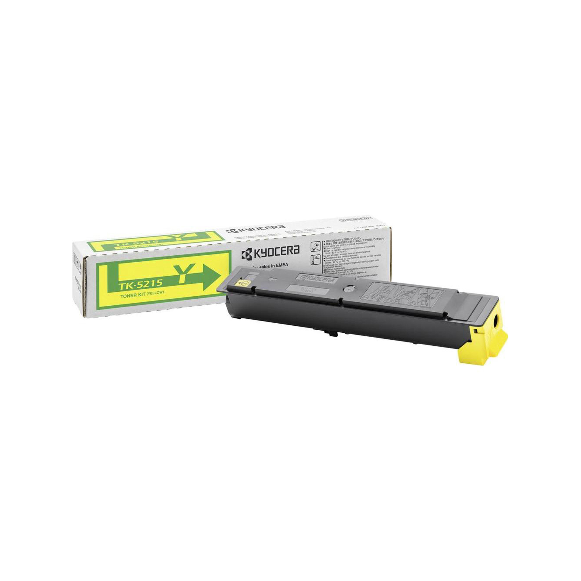 Kyocera TK 5215Y - Giallo - originale - cartuccia toner - per TASKalfa 406ci