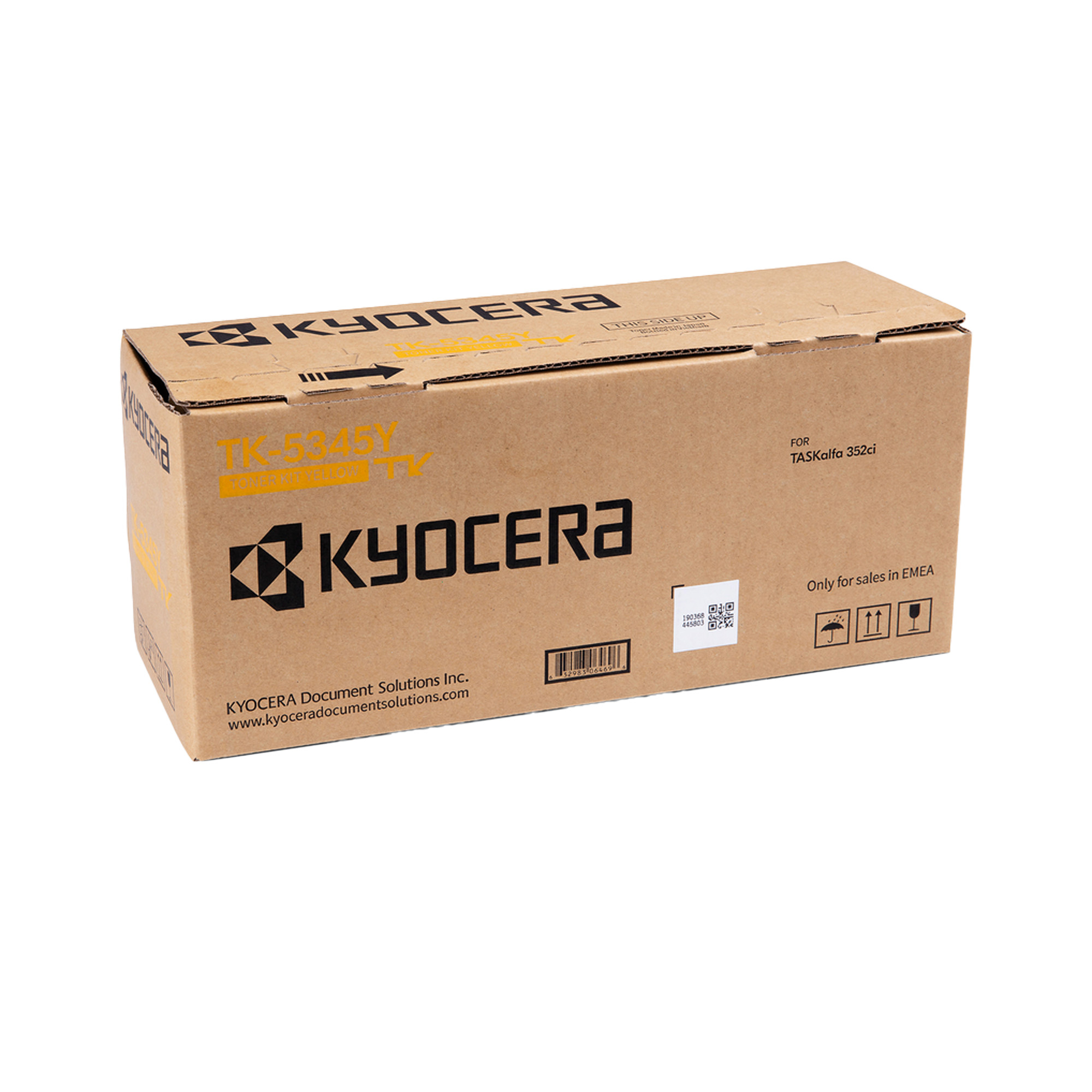 Kyocera TK 5345Y - Giallo - originale - cartuccia toner - per TASKalfa 352ci