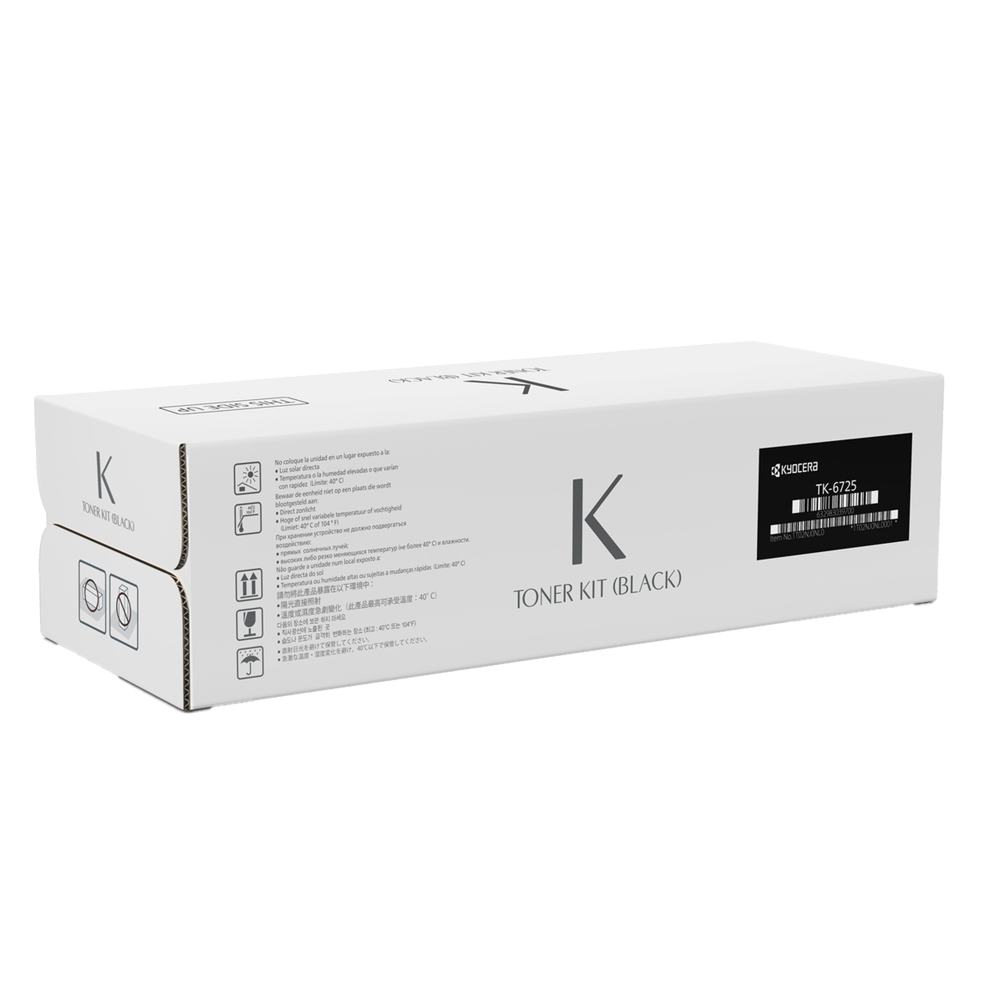 Kyocera TK 6725 - Nero - originale - cartuccia toner - per TASKalfa 7002i, 7003i, 8002i, 8003i, 9002I, 9003i