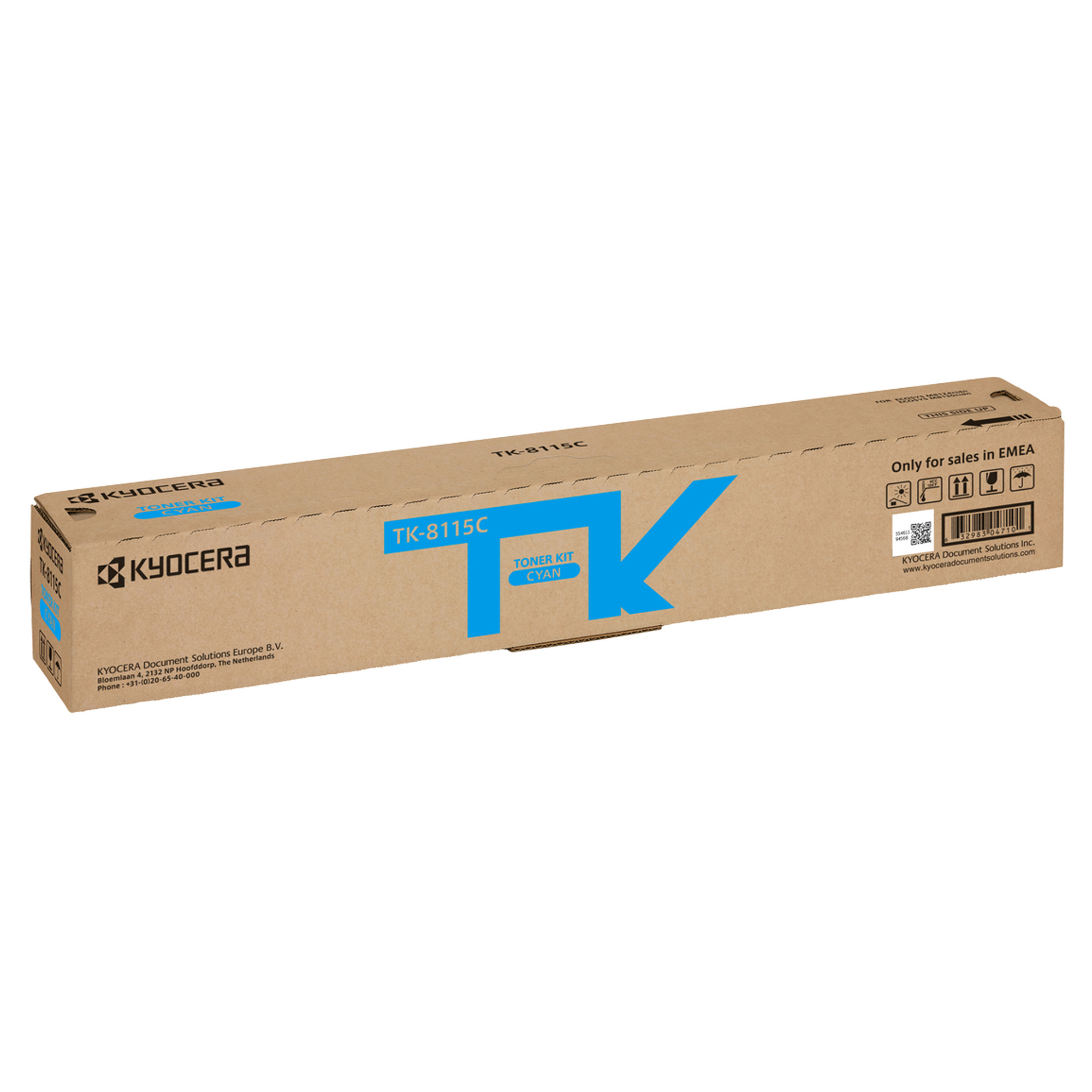 Kyocera TK 8115C - Ciano - originale - cartuccia toner - per ECOSYS M8124cidn, M8124cidn/KL3, M8130cidn, M8130cidn/KL2, M8130cidn/KL3